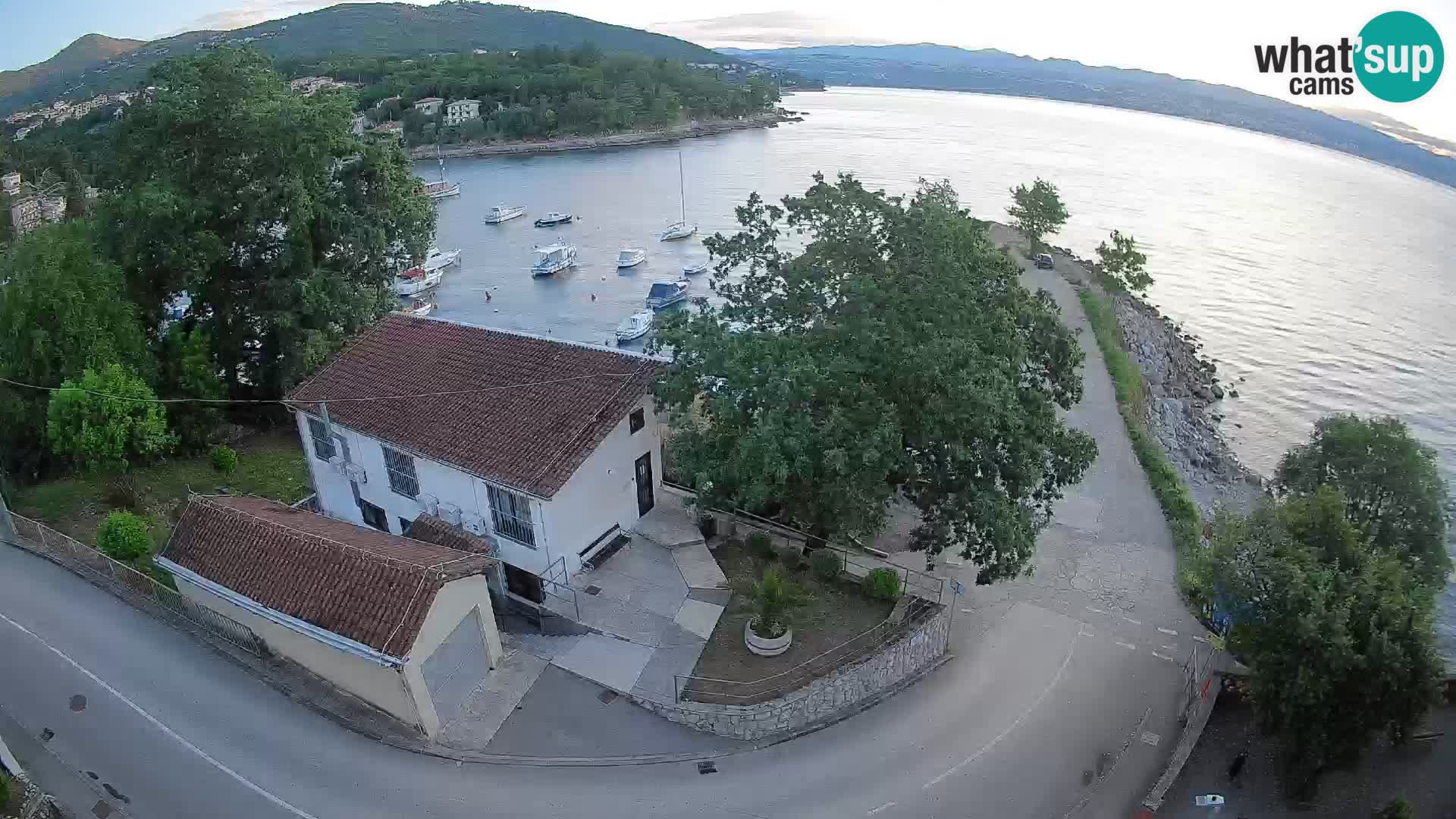 Webcam Ika Hafen – LIVE Blick auf den Hafen und die Lichter von Opatija