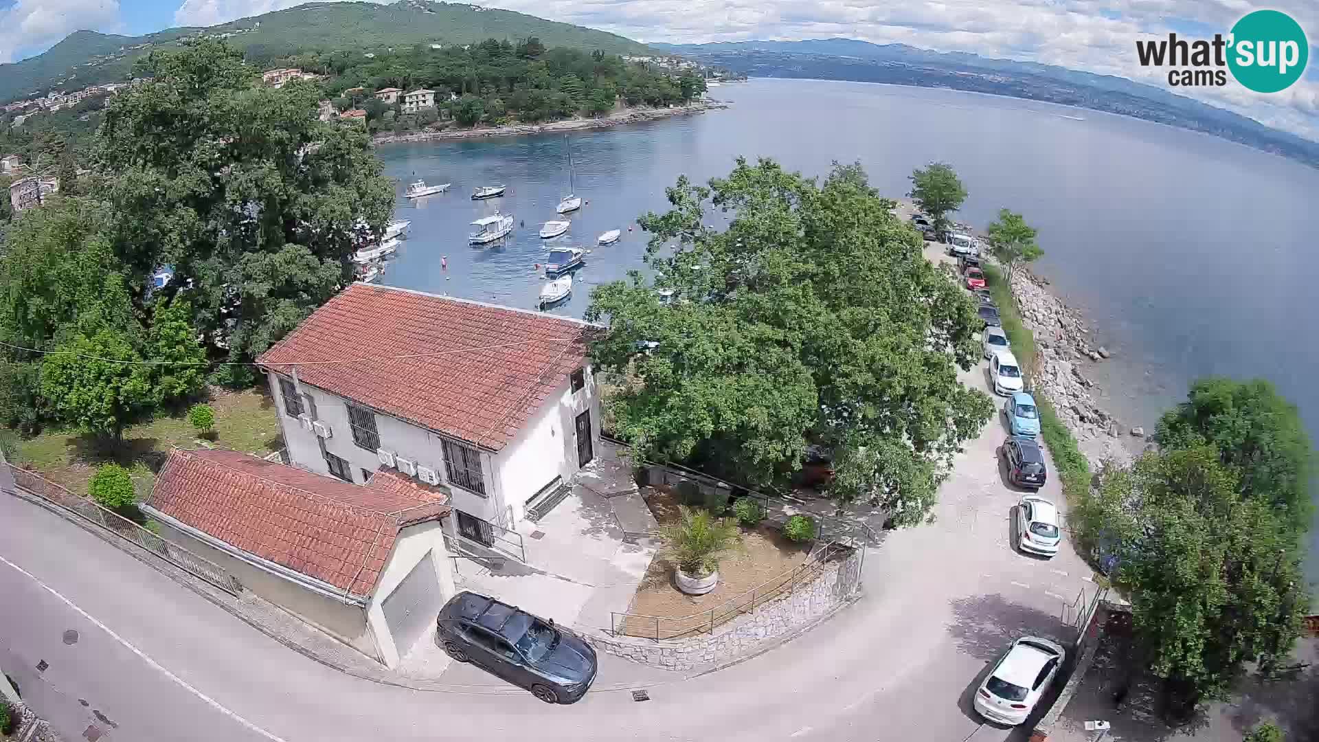 Webcam Ika Hafen – LIVE Blick auf den Hafen und die Lichter von Opatija