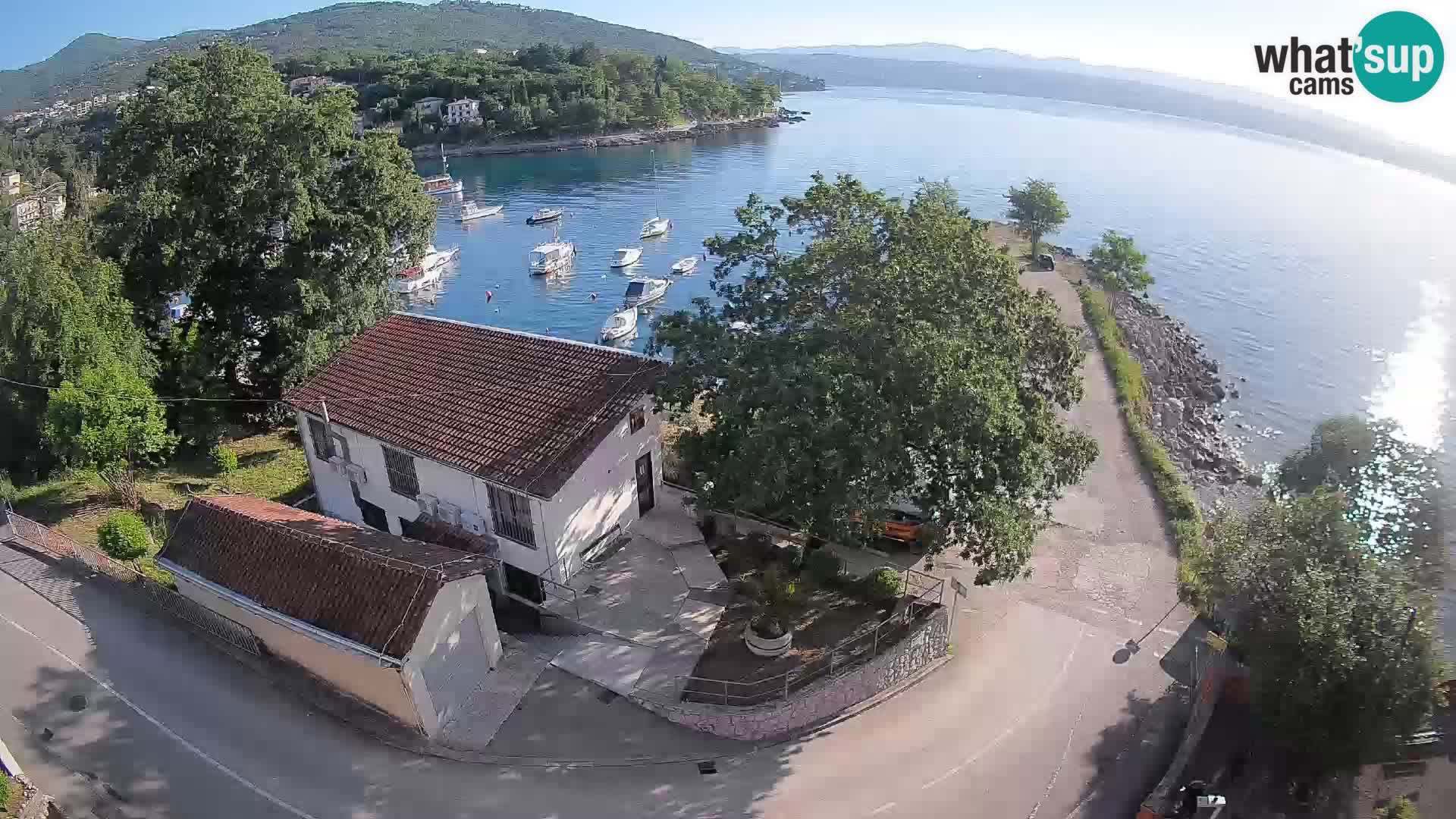Webcam Ika Hafen – LIVE Blick auf den Hafen und die Lichter von Opatija