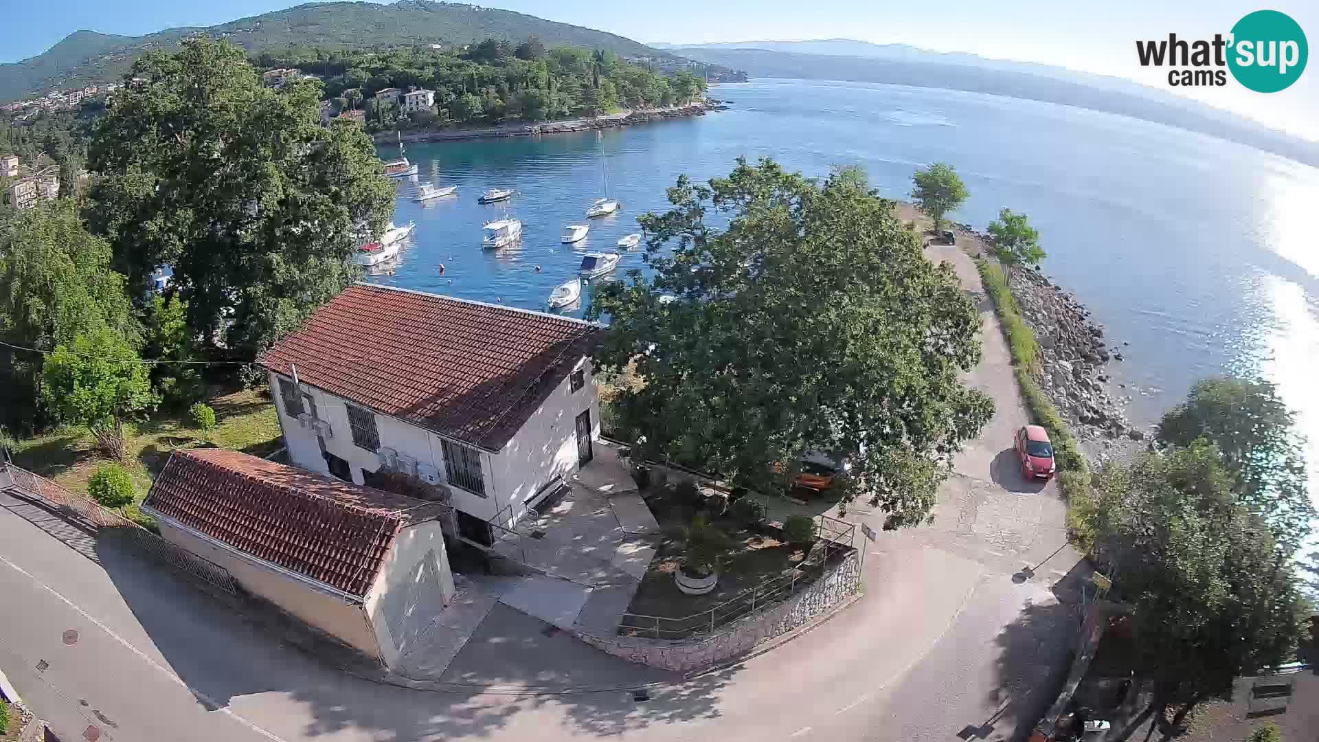 Webcam Ika Hafen – LIVE Blick auf den Hafen und die Lichter von Opatija