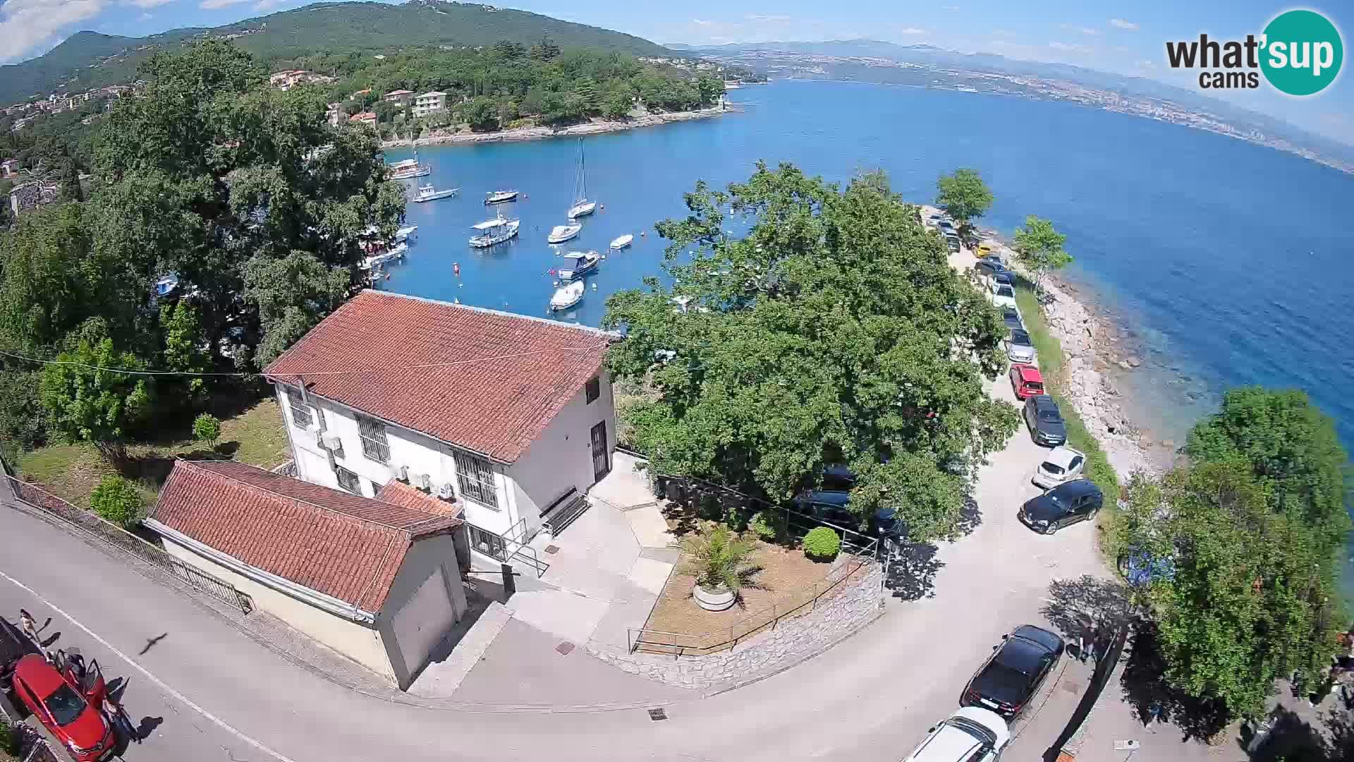 Webcam Ika Hafen – LIVE Blick auf den Hafen und die Lichter von Opatija