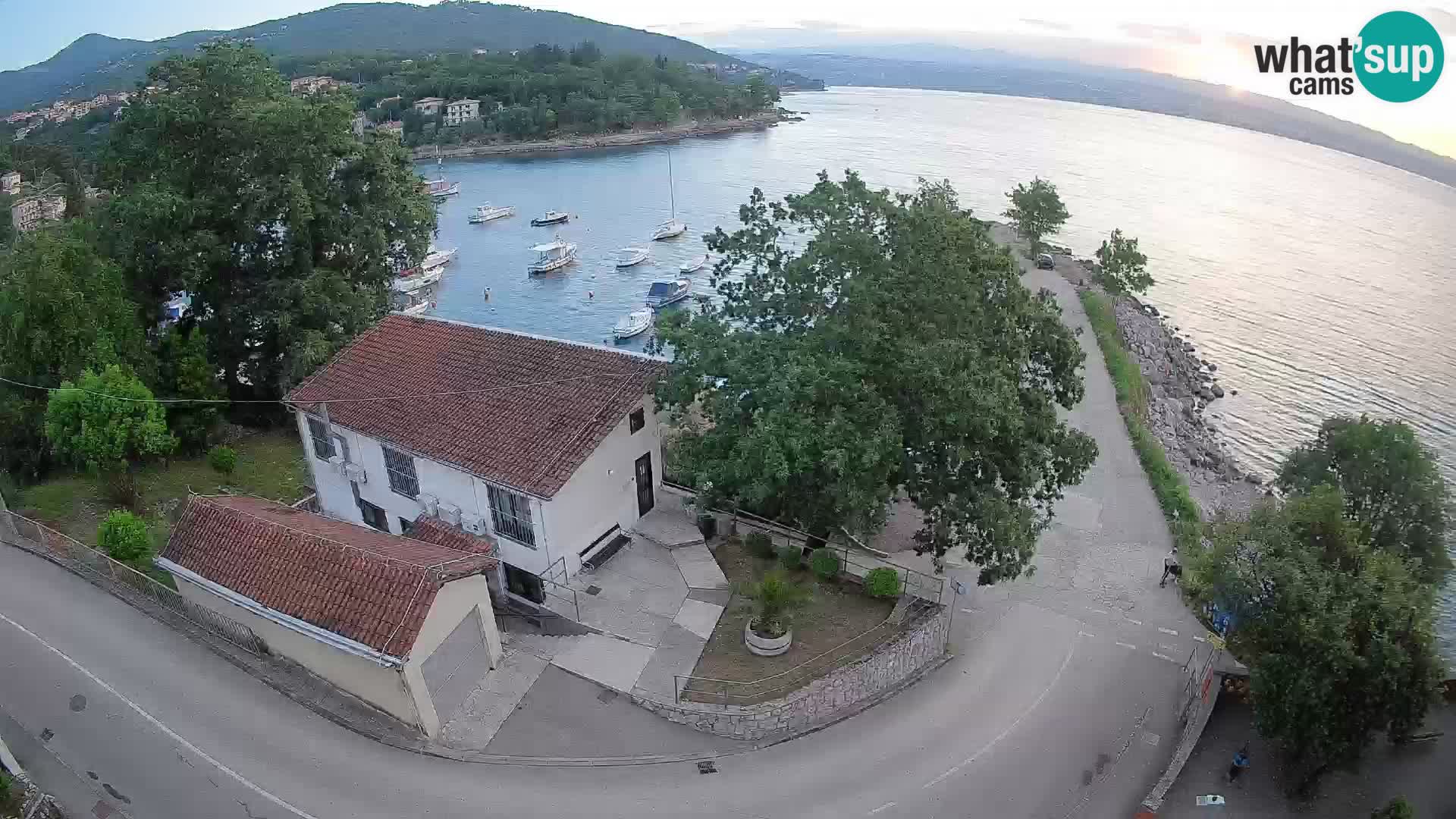 Webcam Ika Hafen – LIVE Blick auf den Hafen und die Lichter von Opatija