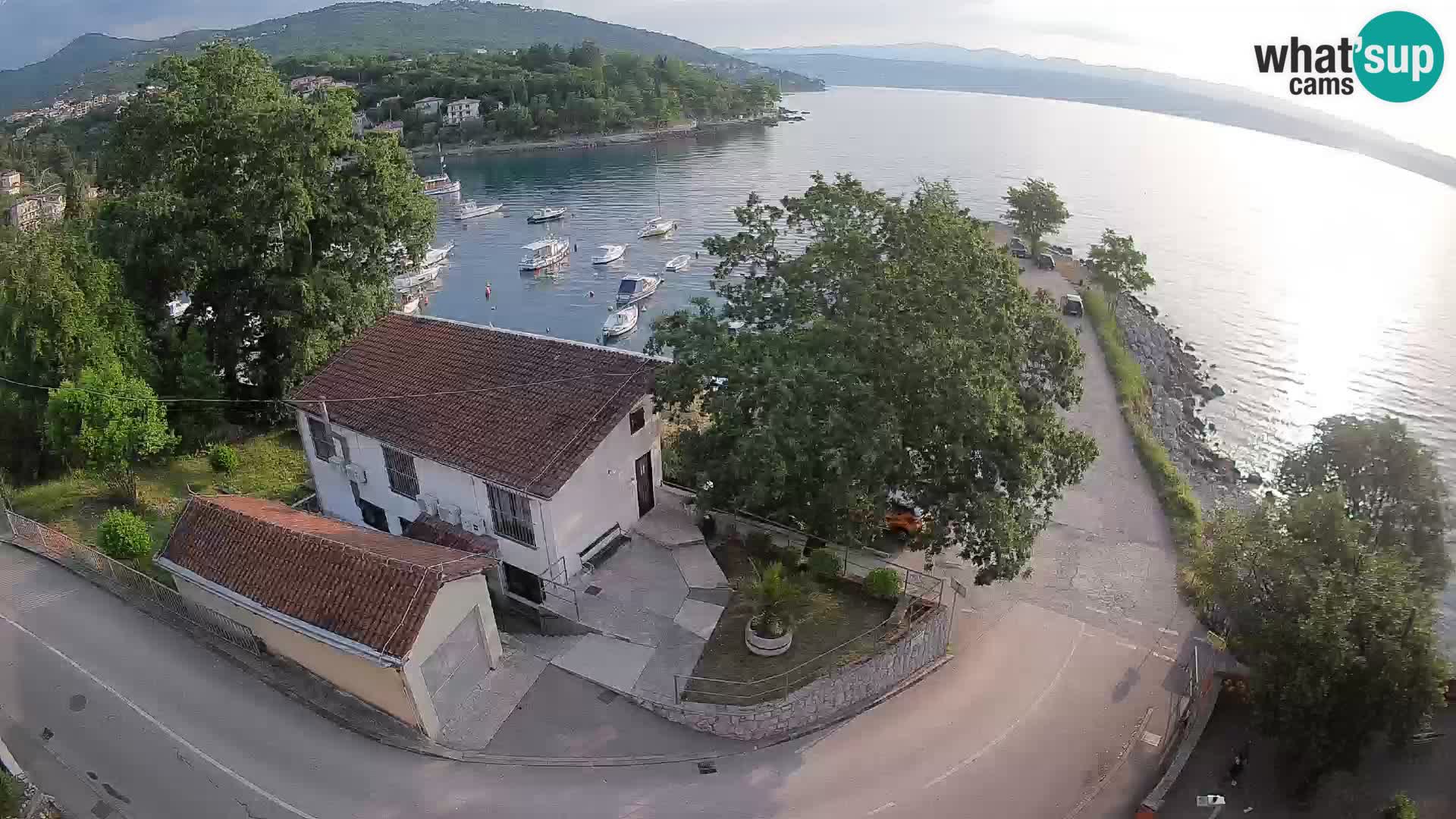 Webcam Ika Hafen – LIVE Blick auf den Hafen und die Lichter von Opatija
