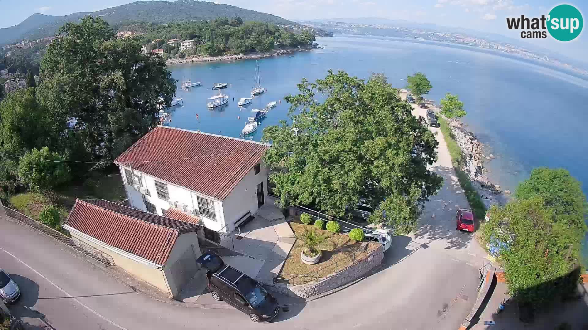 Webcam Ika Hafen – LIVE Blick auf den Hafen und die Lichter von Opatija