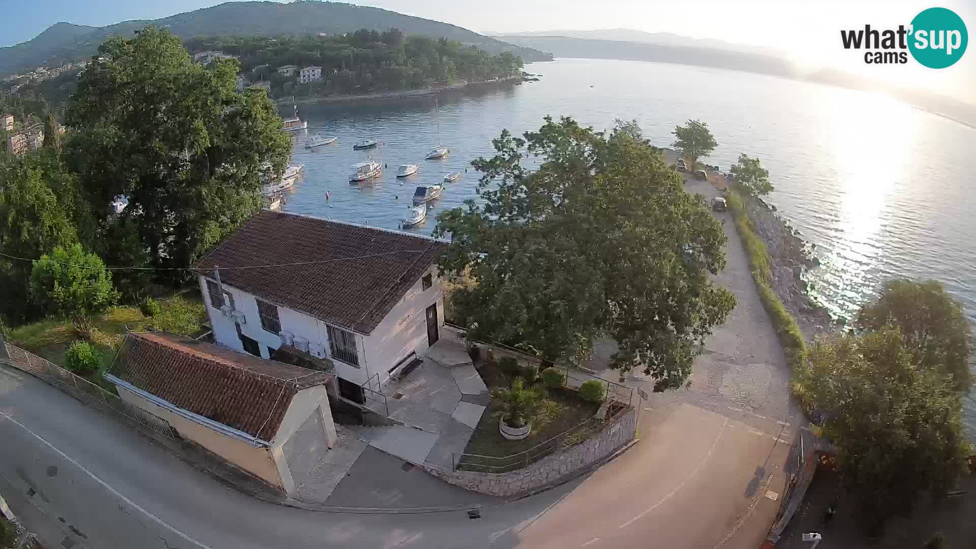 Webcam Ika Hafen – LIVE Blick auf den Hafen und die Lichter von Opatija