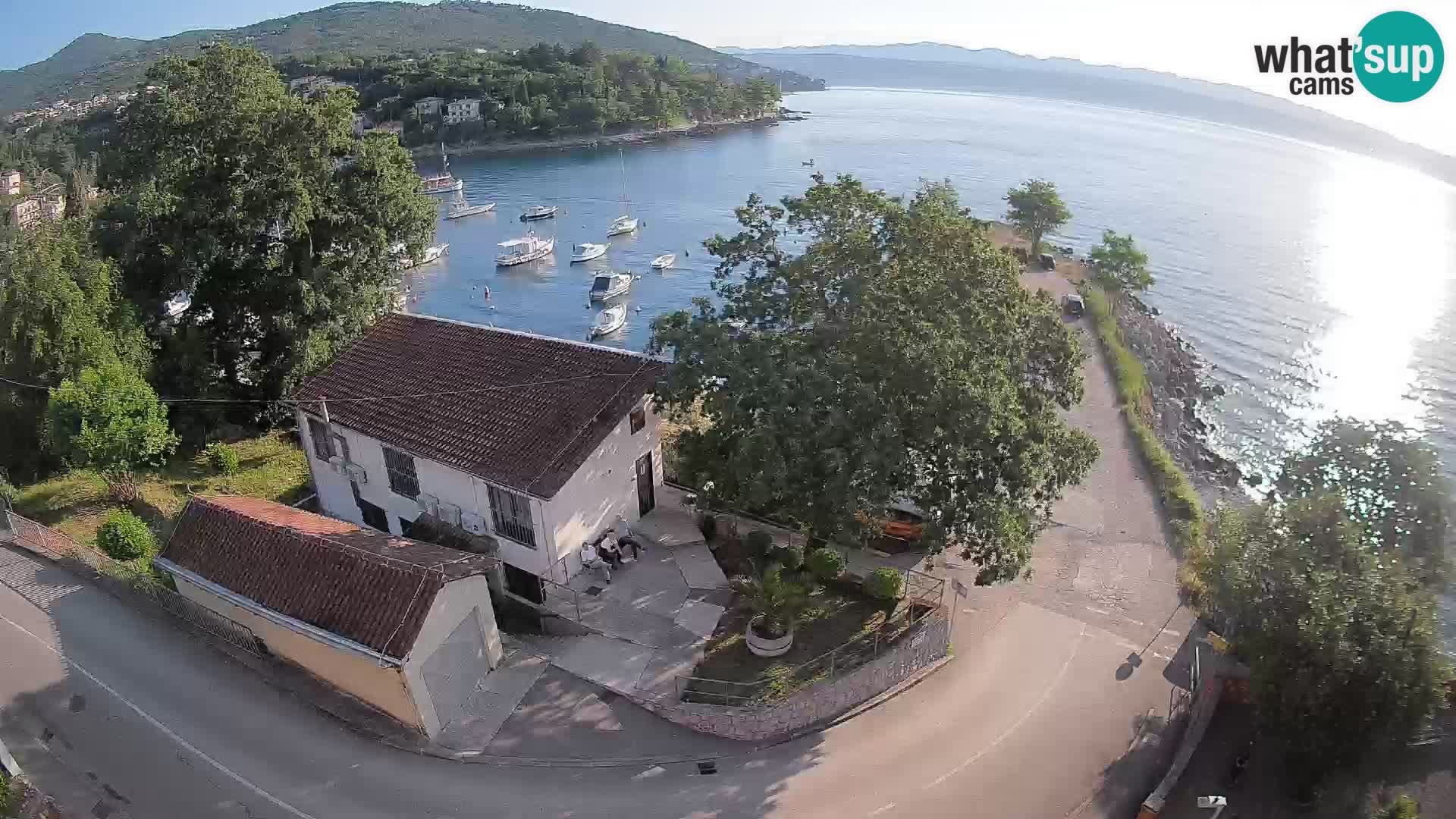 Webcam Ika Hafen – LIVE Blick auf den Hafen und die Lichter von Opatija