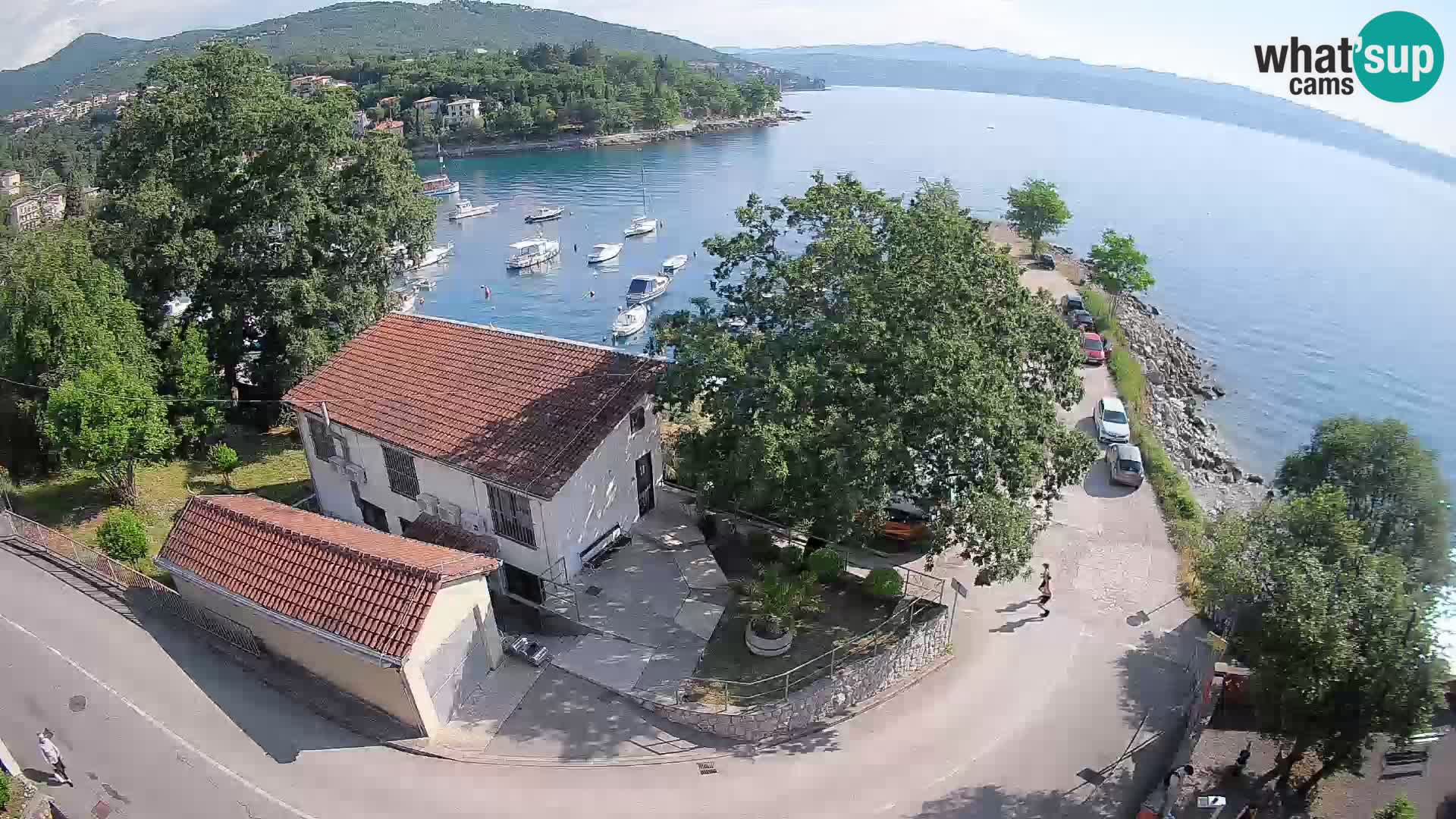 Webcam Ika Hafen – LIVE Blick auf den Hafen und die Lichter von Opatija