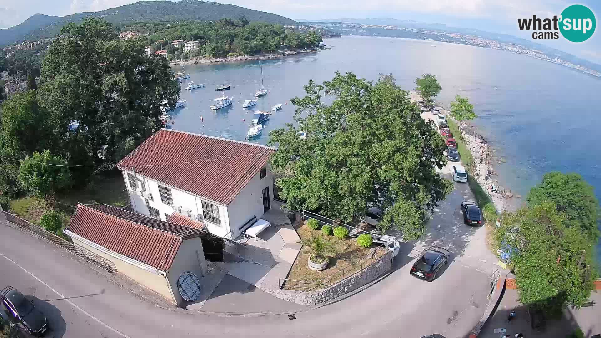 Webcam Ika Hafen – LIVE Blick auf den Hafen und die Lichter von Opatija