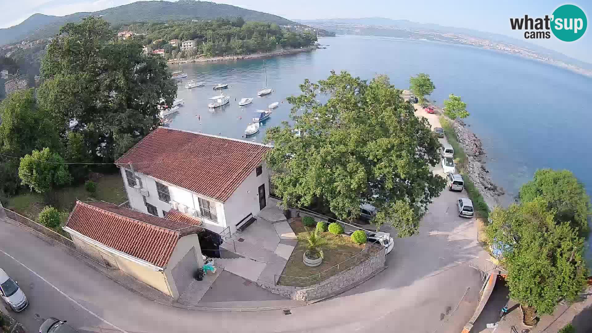 Webcam Ika Hafen – LIVE Blick auf den Hafen und die Lichter von Opatija
