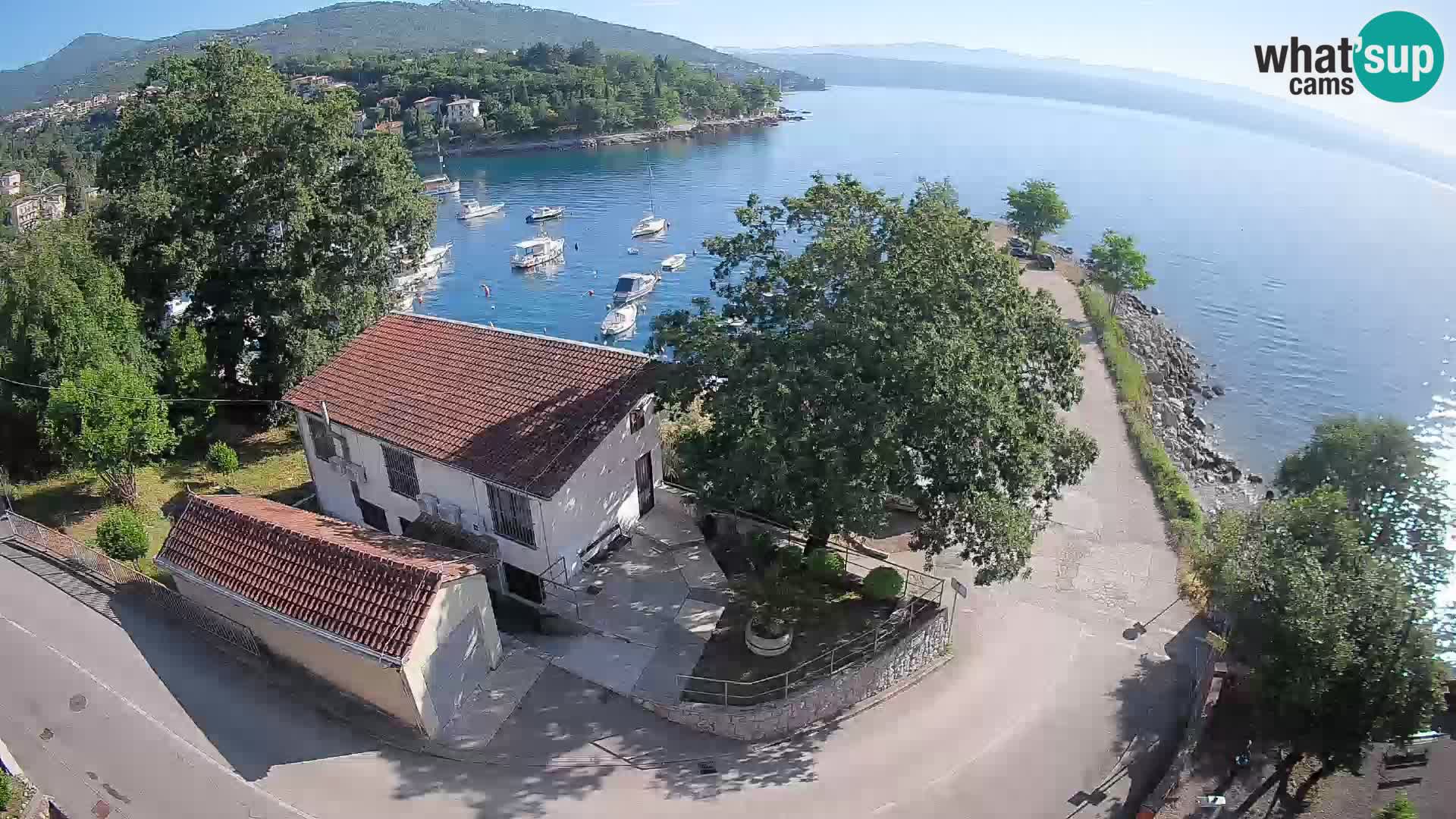 Webcam Ika Hafen – LIVE Blick auf den Hafen und die Lichter von Opatija