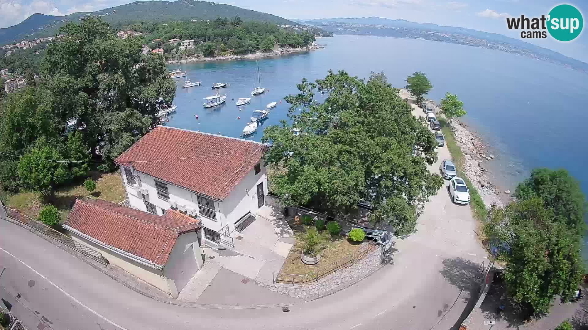 Webcam Ika Hafen – LIVE Blick auf den Hafen und die Lichter von Opatija