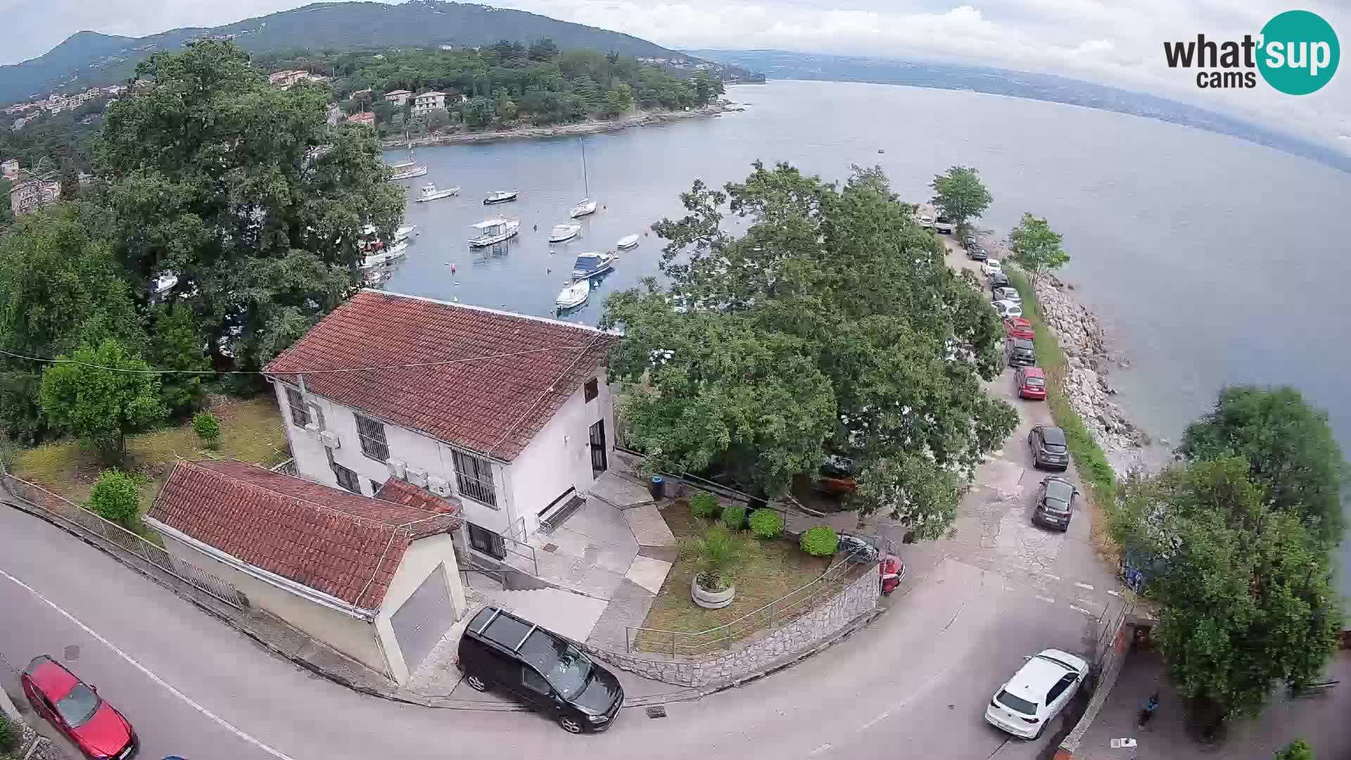 Webcam Ika Hafen – LIVE Blick auf den Hafen und die Lichter von Opatija