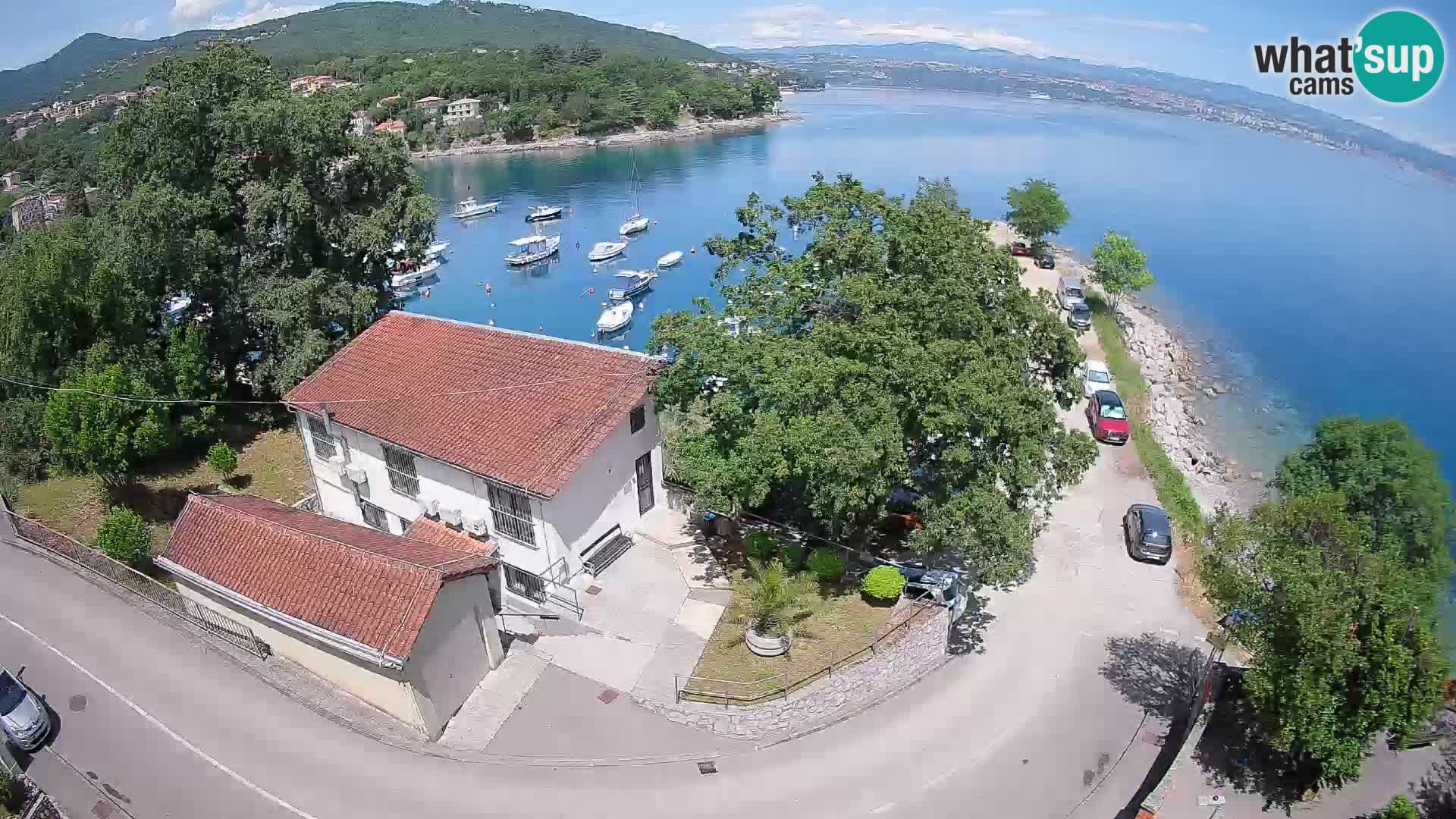 Webcam Ika Hafen – LIVE Blick auf den Hafen und die Lichter von Opatija