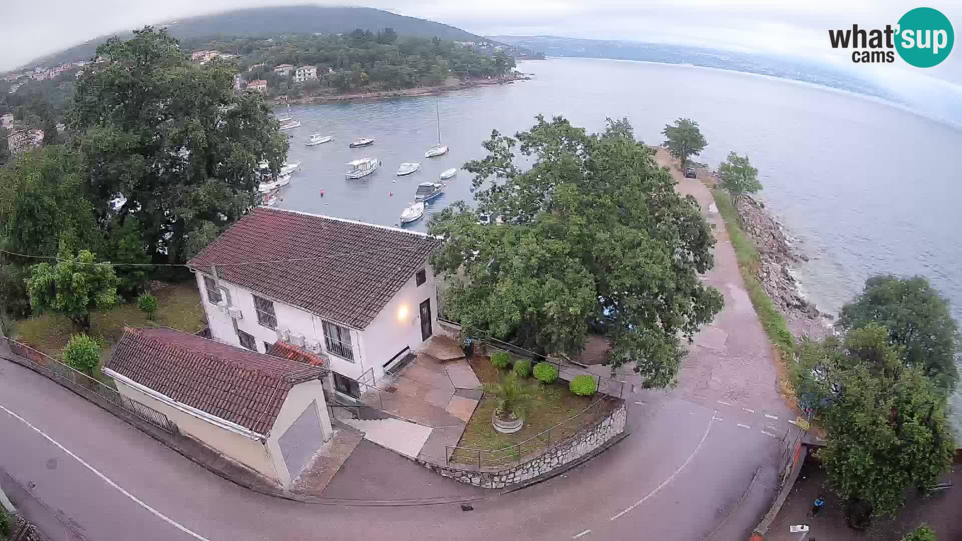 Webcam Ika Hafen – LIVE Blick auf den Hafen und die Lichter von Opatija