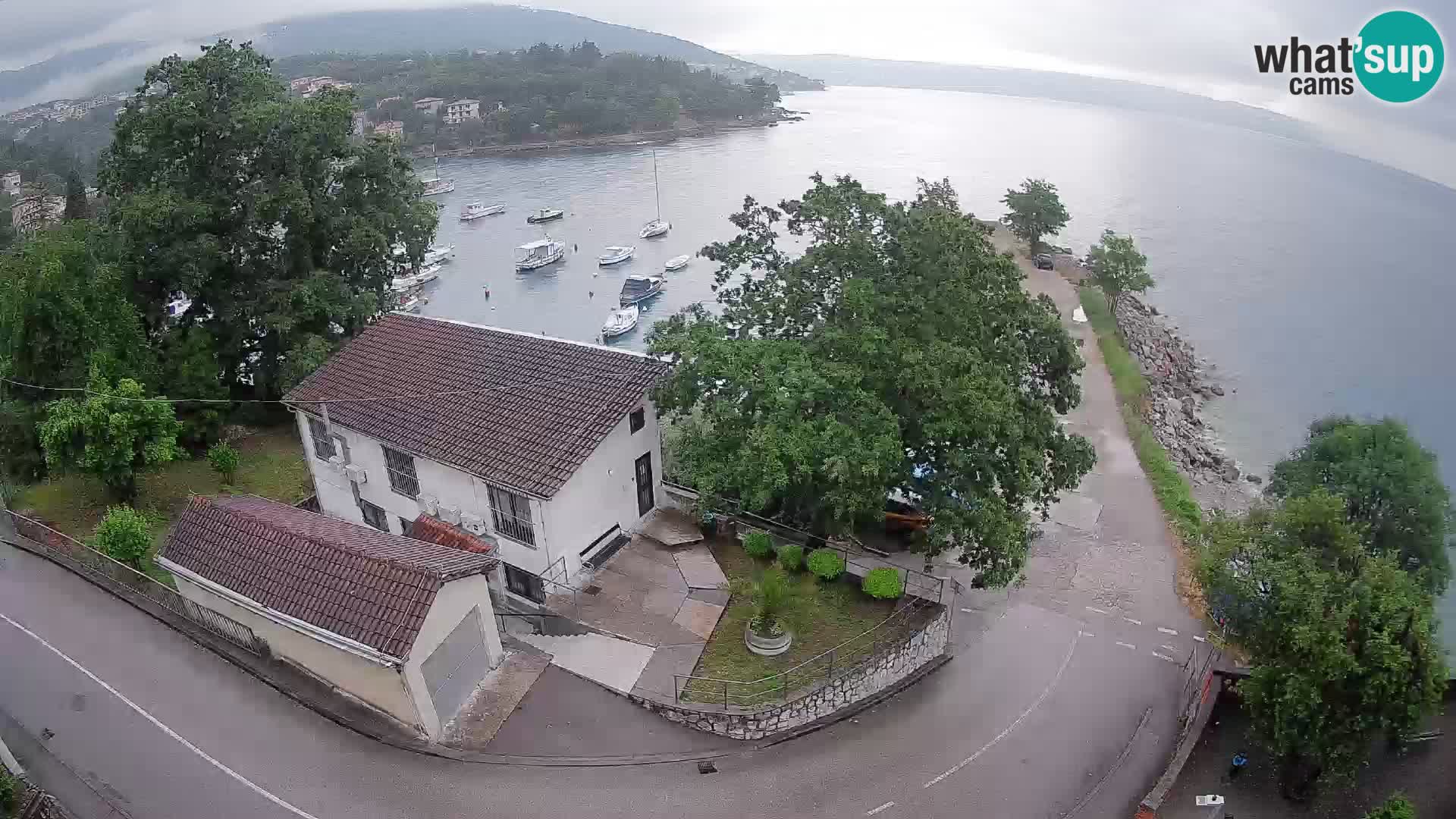 Webcam Ika Hafen – LIVE Blick auf den Hafen und die Lichter von Opatija