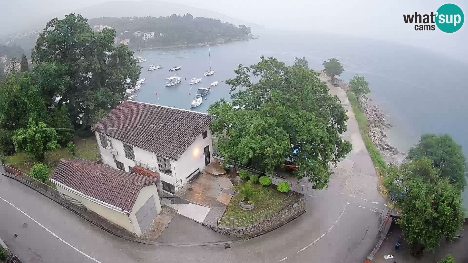 Webcam Ika Hafen – LIVE Blick auf den Hafen und die Lichter von Opatija