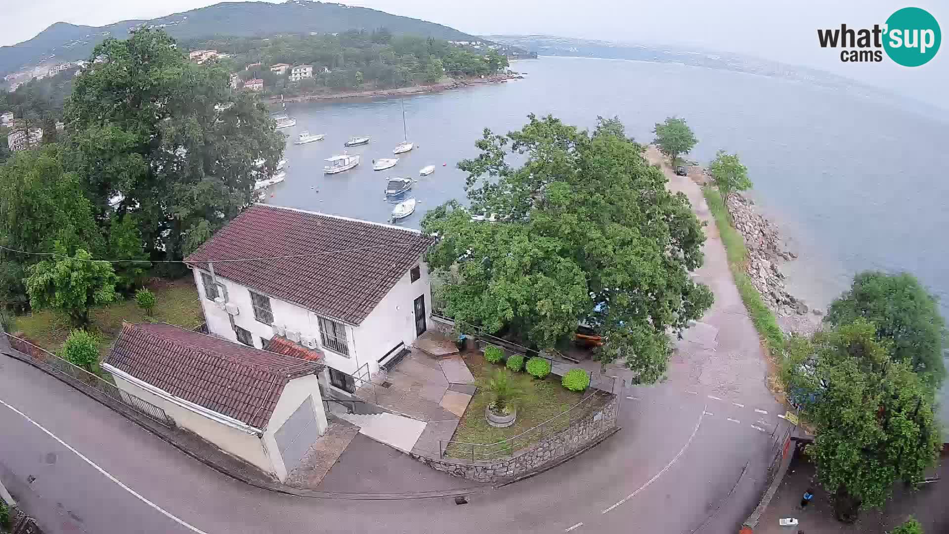 Webcam Ika Hafen – LIVE Blick auf den Hafen und die Lichter von Opatija