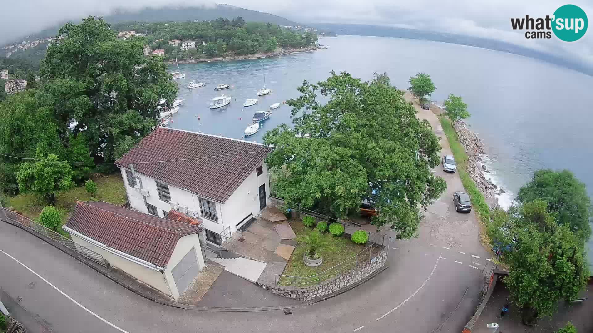 Webcam Ika Hafen – LIVE Blick auf den Hafen und die Lichter von Opatija