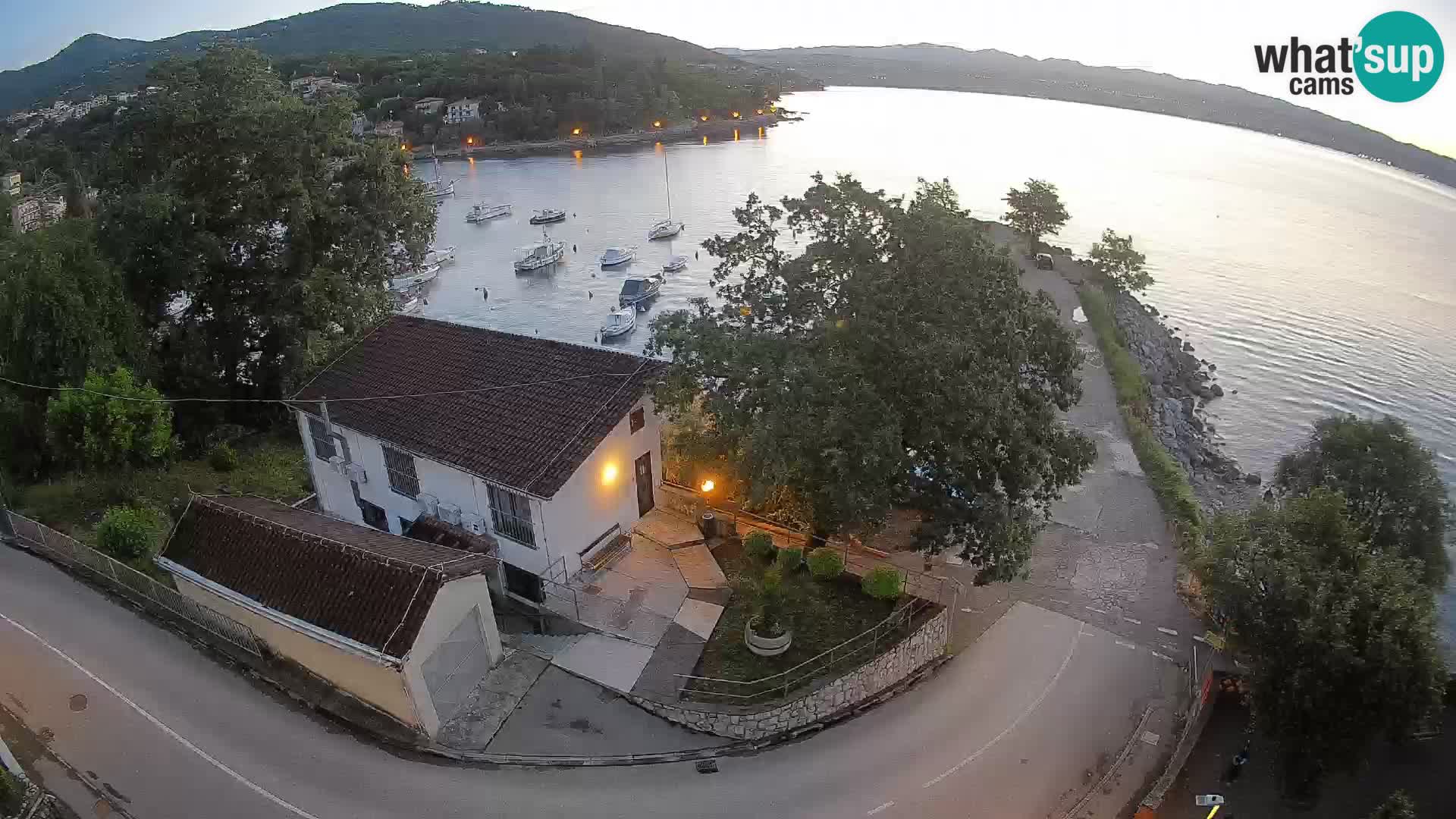 Webcam Ika Hafen – LIVE Blick auf den Hafen und die Lichter von Opatija