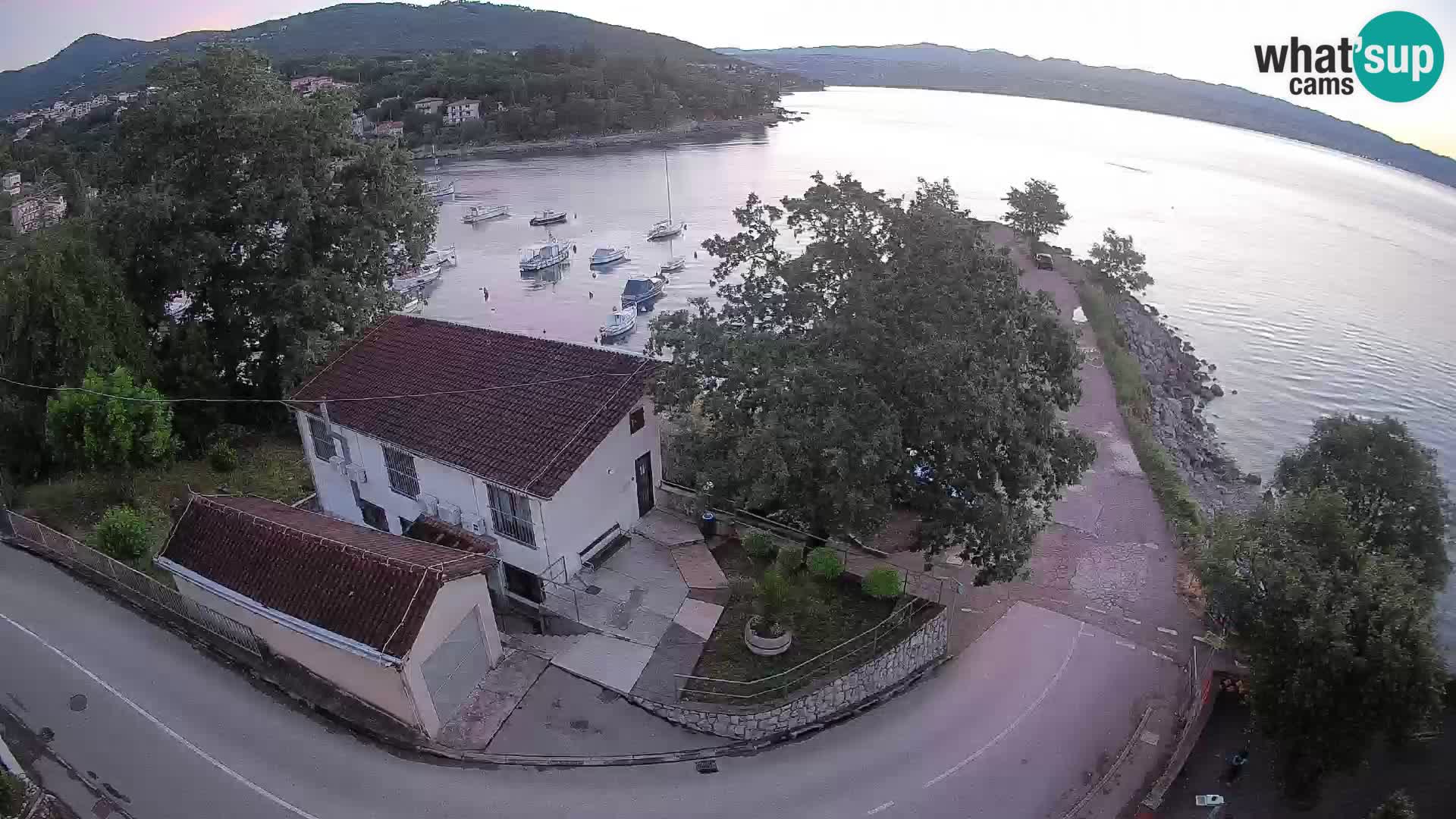 Webcam Ika Hafen – LIVE Blick auf den Hafen und die Lichter von Opatija