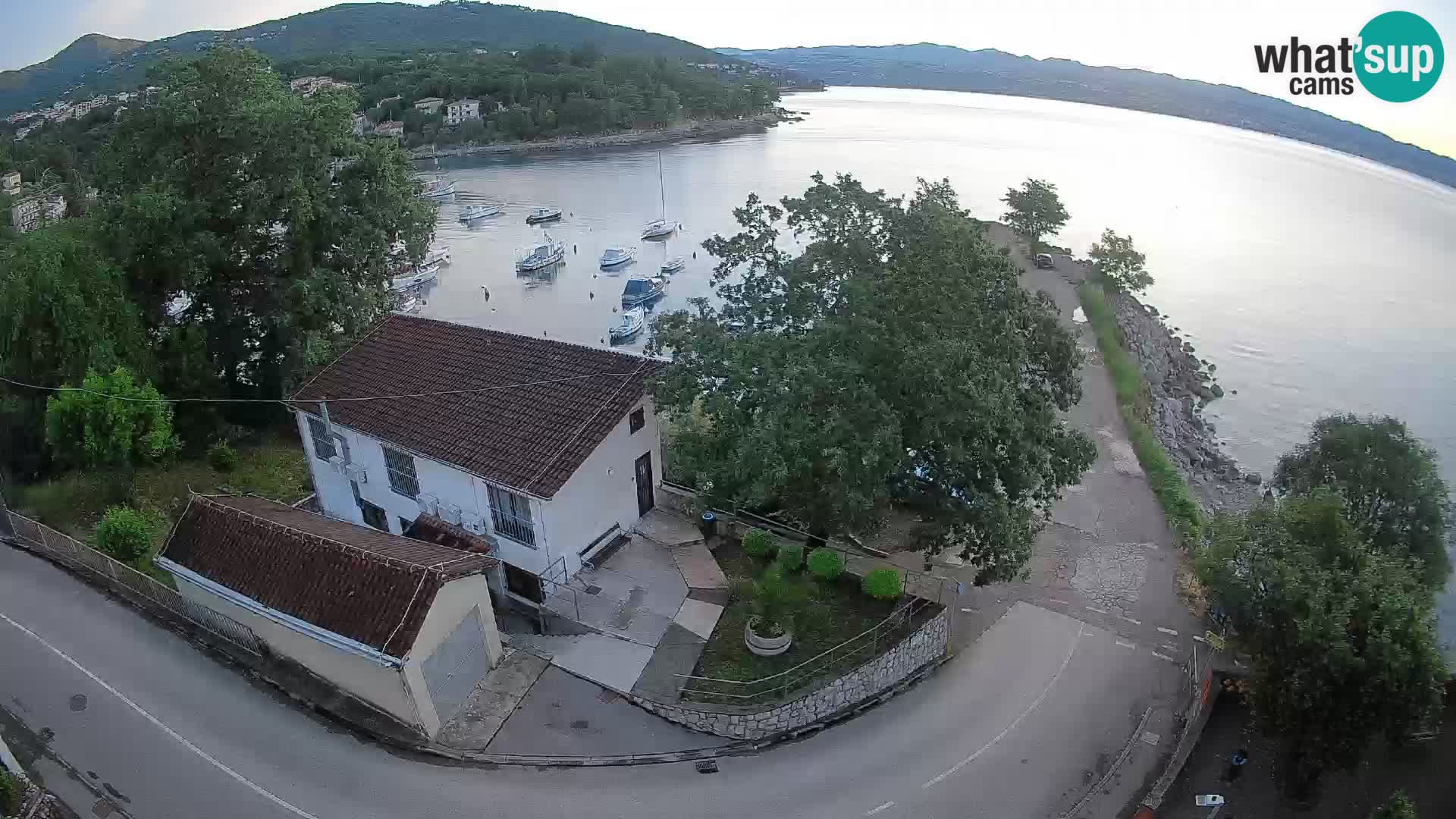 Webcam Ika Hafen – LIVE Blick auf den Hafen und die Lichter von Opatija