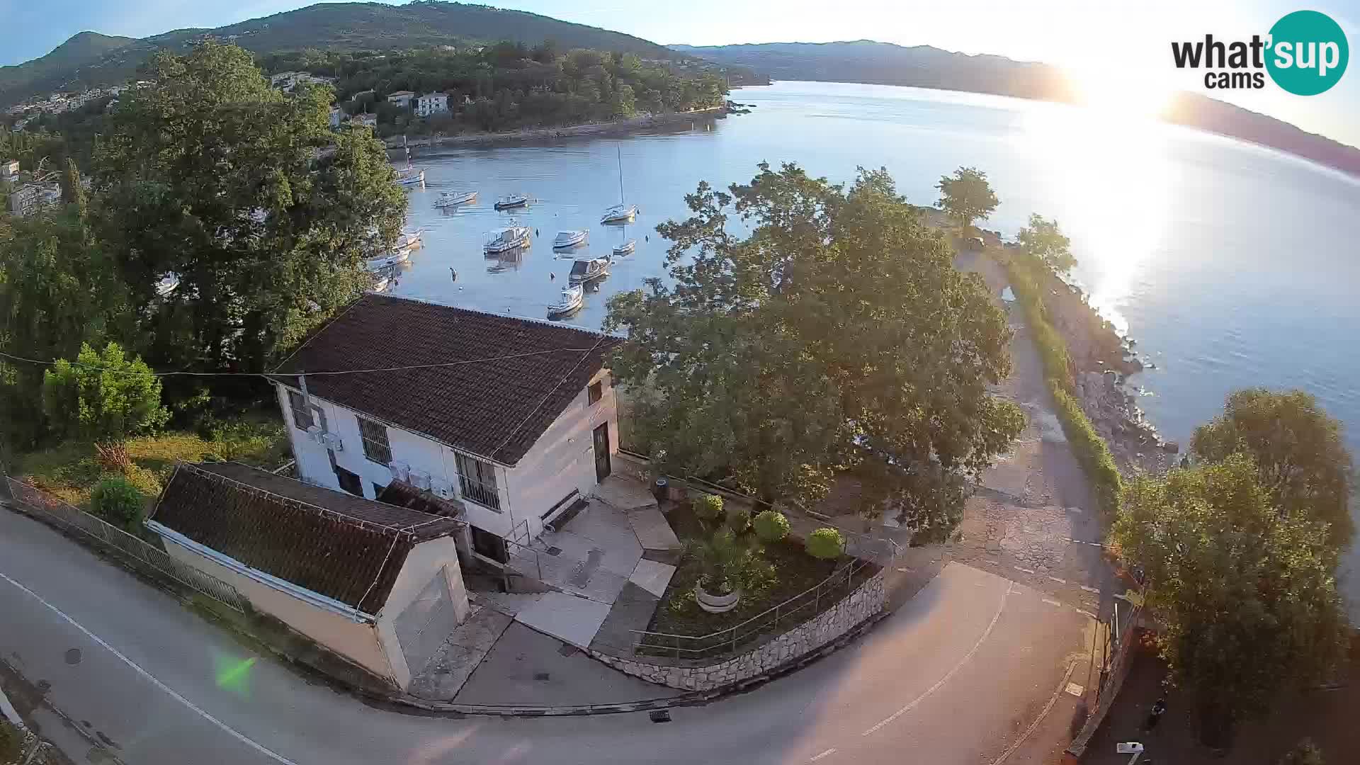Webcam Ika Hafen – LIVE Blick auf den Hafen und die Lichter von Opatija