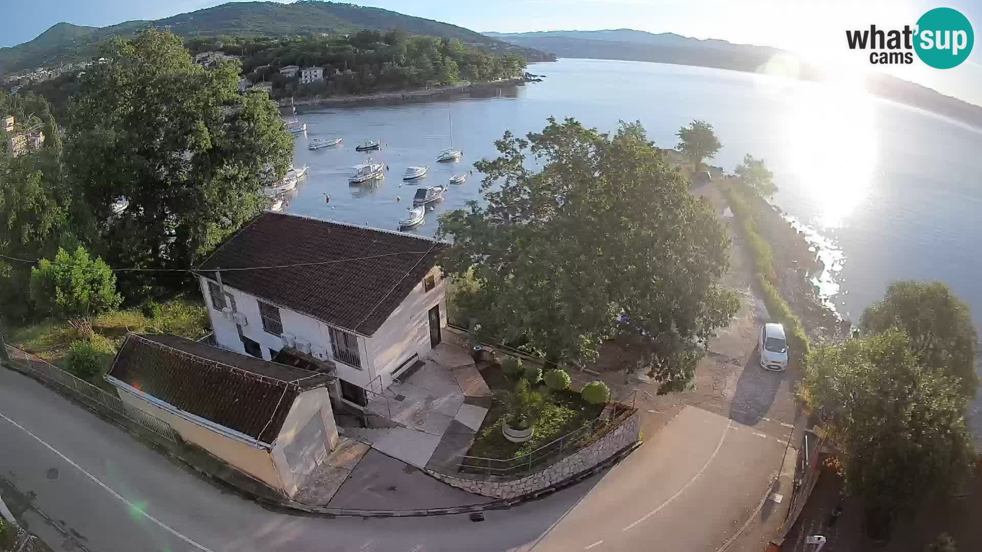 Webcam Ika Hafen – LIVE Blick auf den Hafen und die Lichter von Opatija