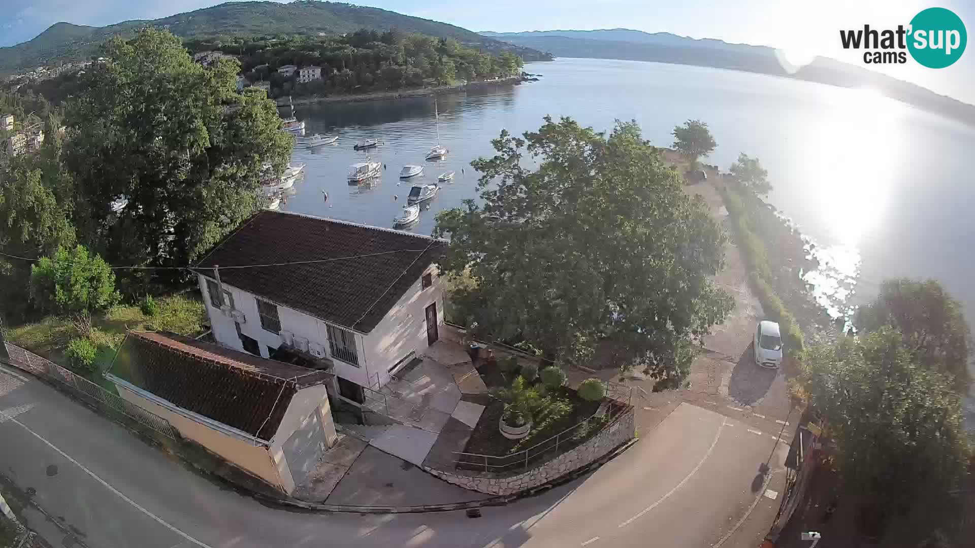 Webcam Ika Hafen – LIVE Blick auf den Hafen und die Lichter von Opatija