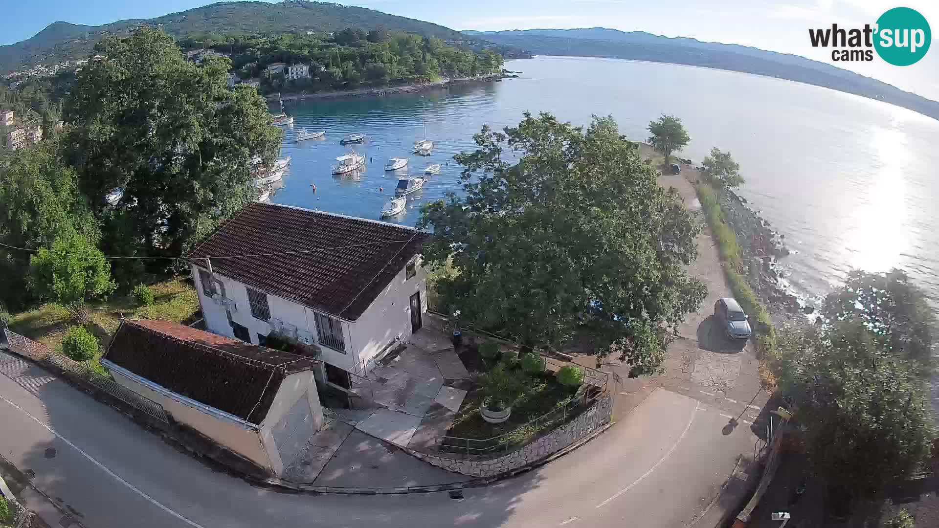 Webcam Ika Hafen – LIVE Blick auf den Hafen und die Lichter von Opatija