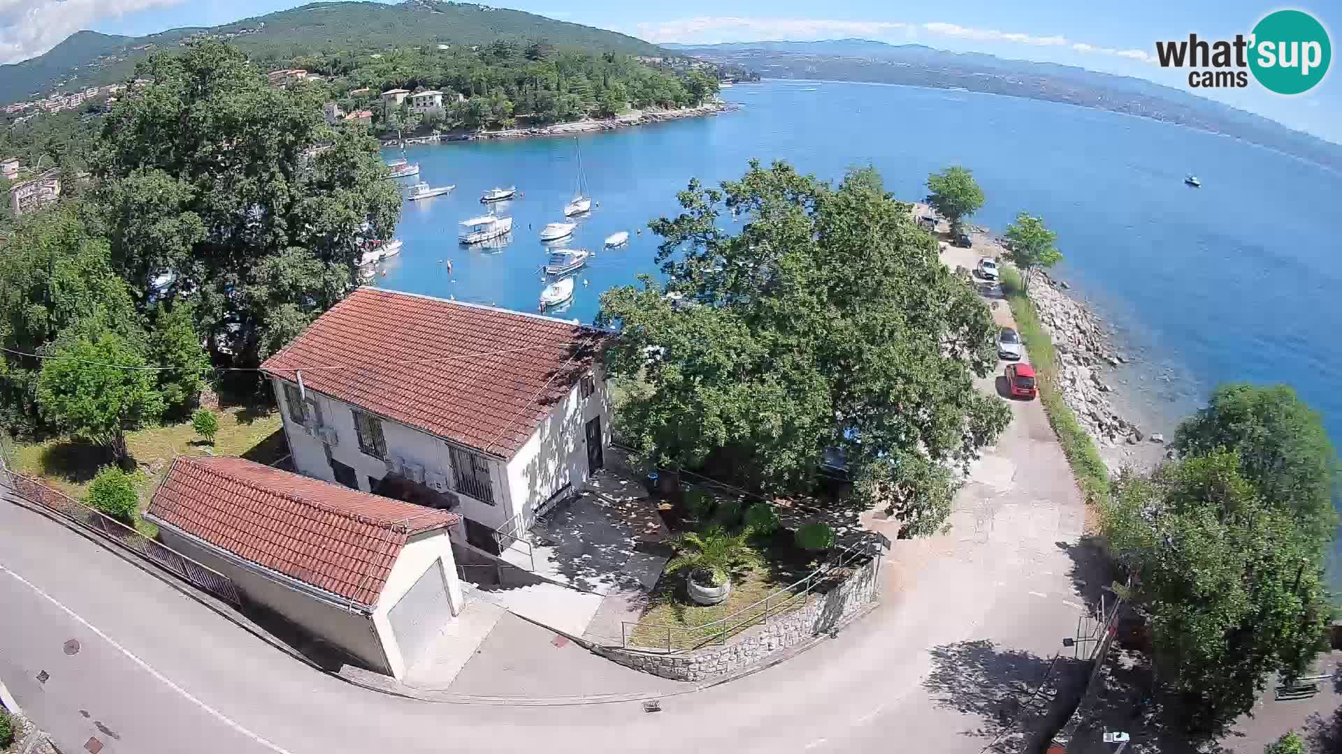 Webcam Ika Hafen – LIVE Blick auf den Hafen und die Lichter von Opatija