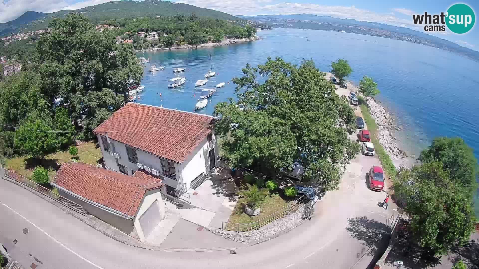 Webcam Ika Hafen – LIVE Blick auf den Hafen und die Lichter von Opatija