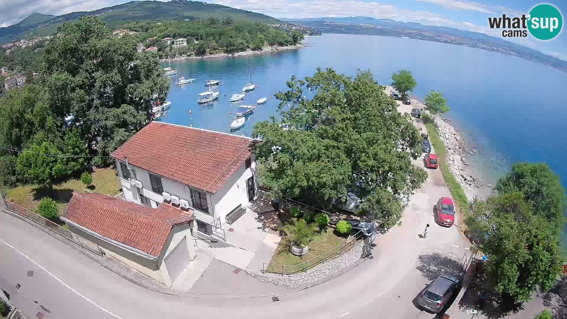 Webcam Ika Hafen – LIVE Blick auf den Hafen und die Lichter von Opatija
