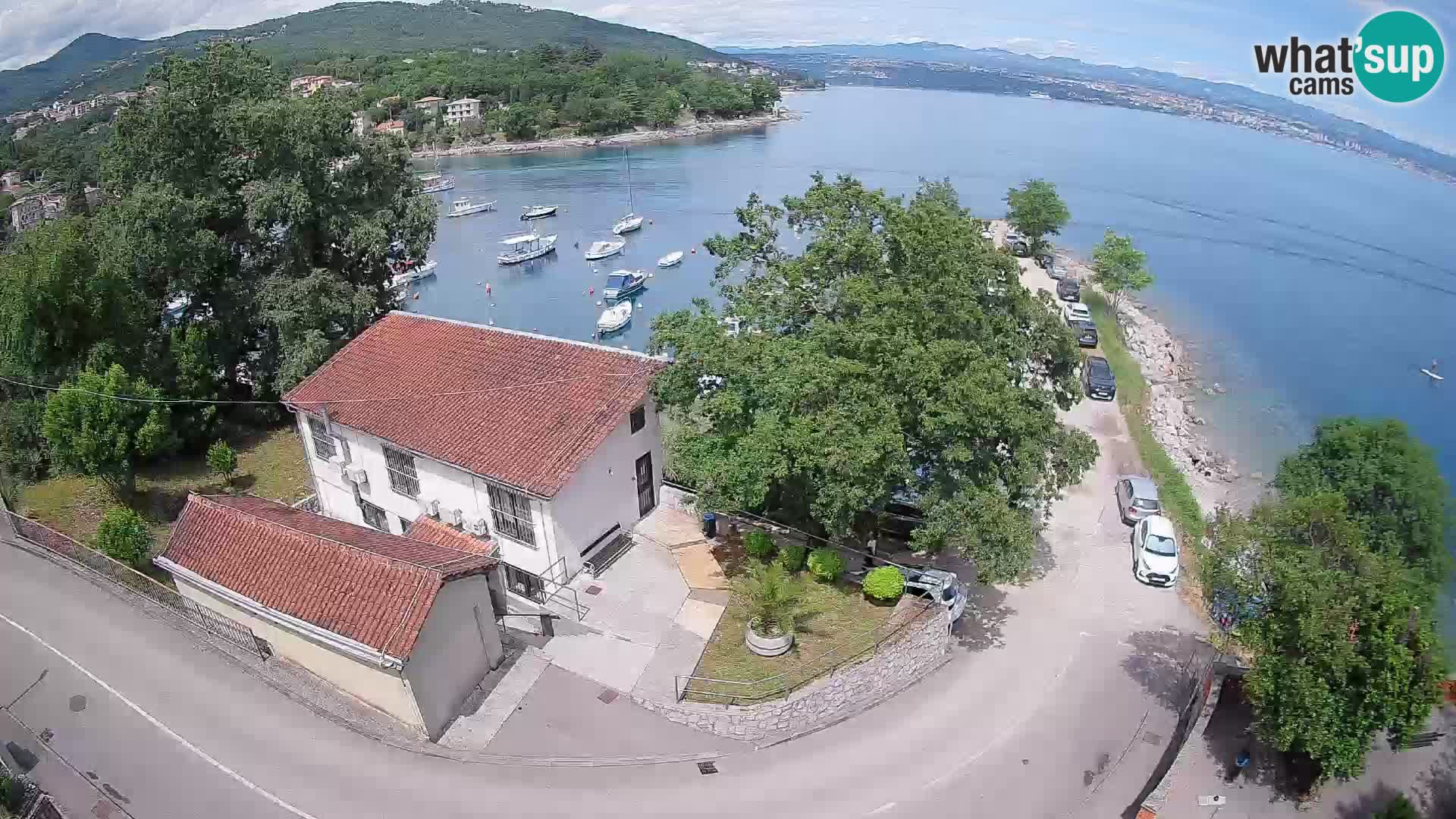 Webcam Ika Hafen – LIVE Blick auf den Hafen und die Lichter von Opatija