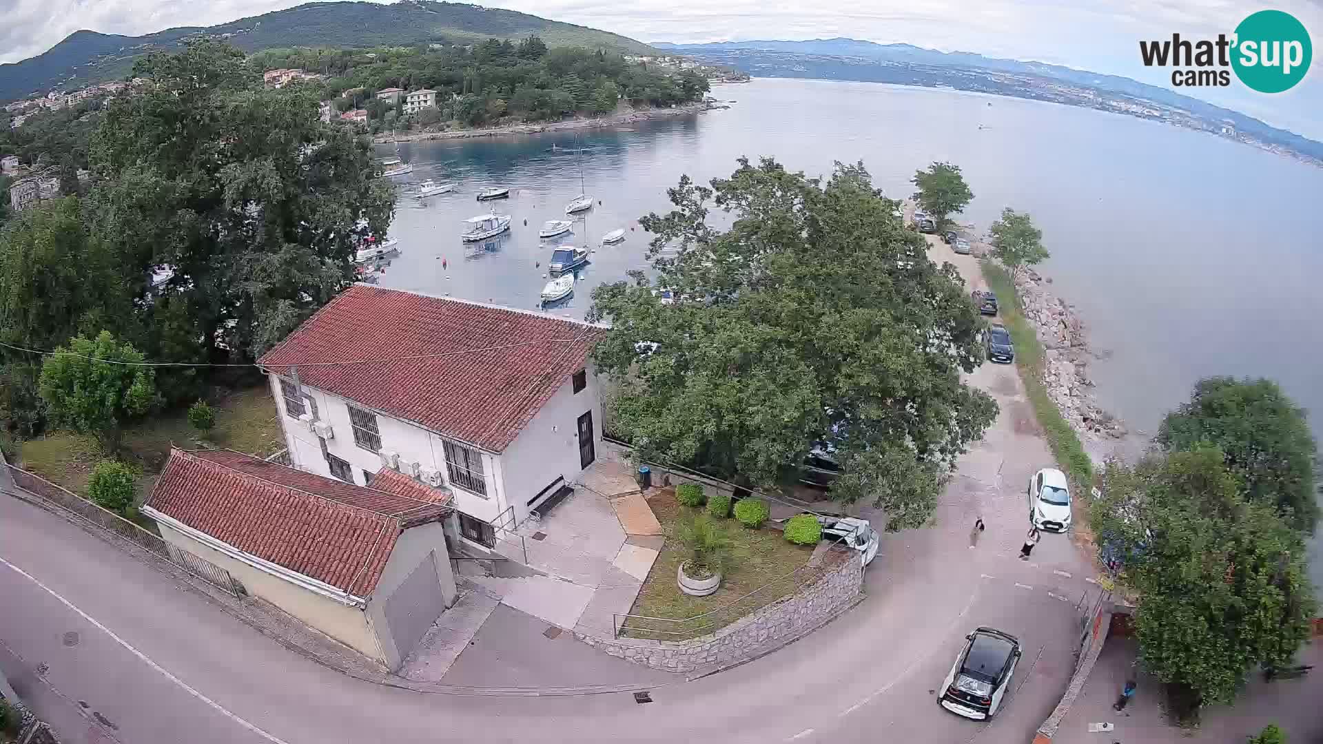 Webcam Ika Hafen – LIVE Blick auf den Hafen und die Lichter von Opatija