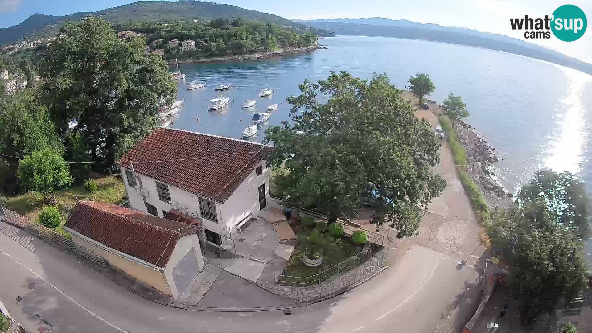 Webcam Ika Hafen – LIVE Blick auf den Hafen und die Lichter von Opatija