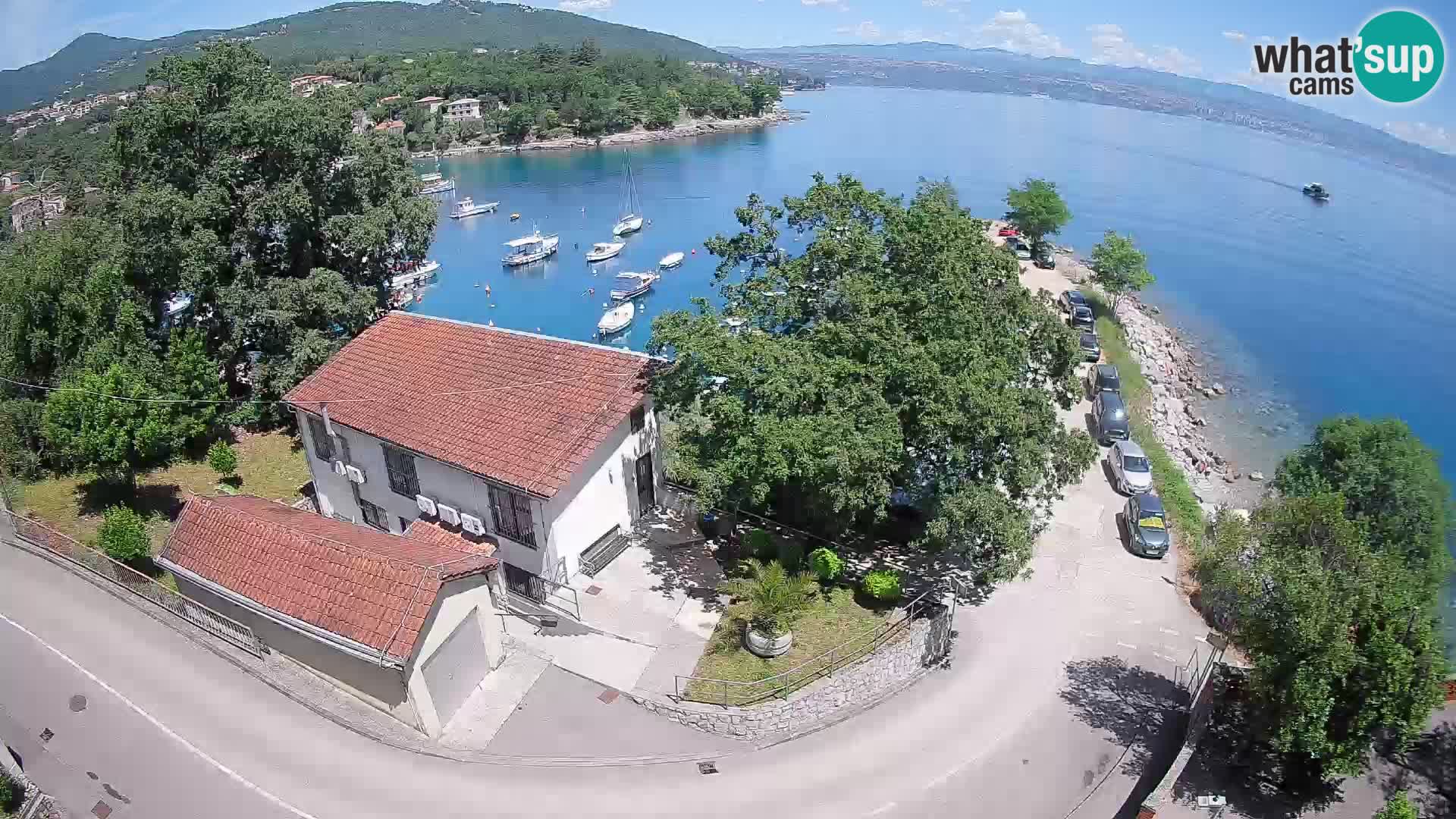 Webcam Ika Hafen – LIVE Blick auf den Hafen und die Lichter von Opatija