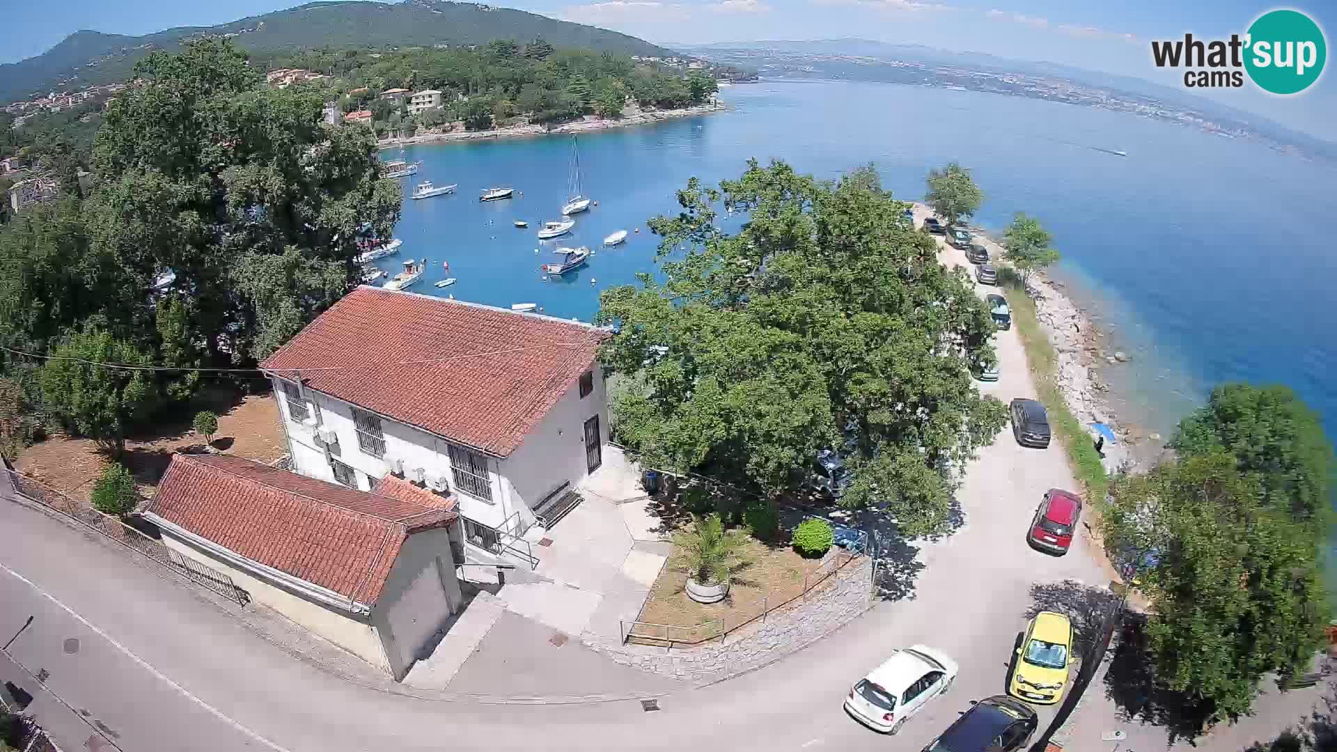 Webcam port d’Ika – Vue en direct et lumières d’Opatija