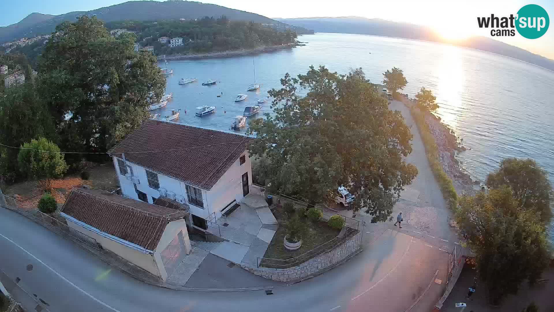Webcam Ika Hafen – LIVE Blick auf den Hafen und die Lichter von Opatija