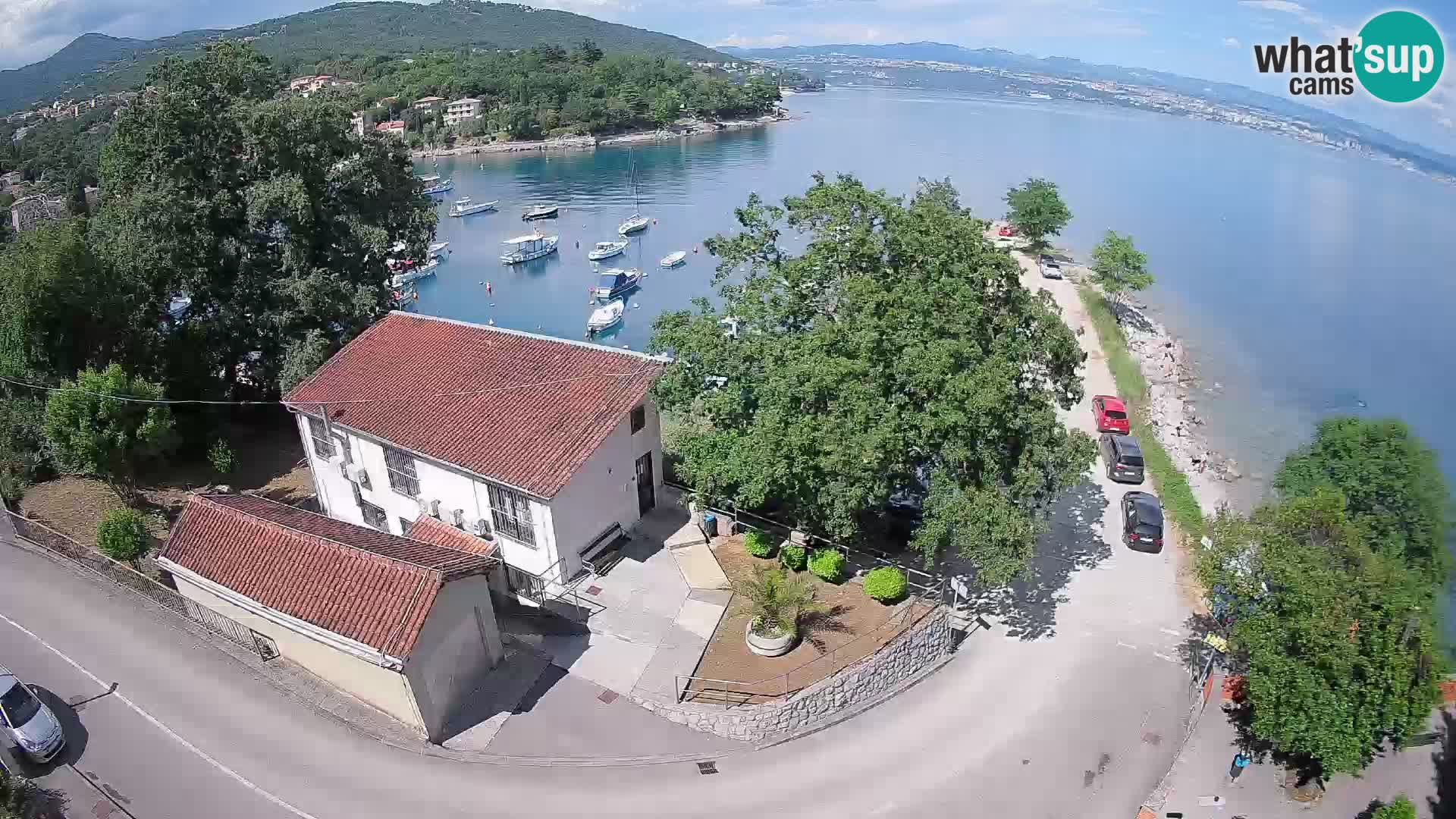 Webcam Ika Hafen – LIVE Blick auf den Hafen und die Lichter von Opatija