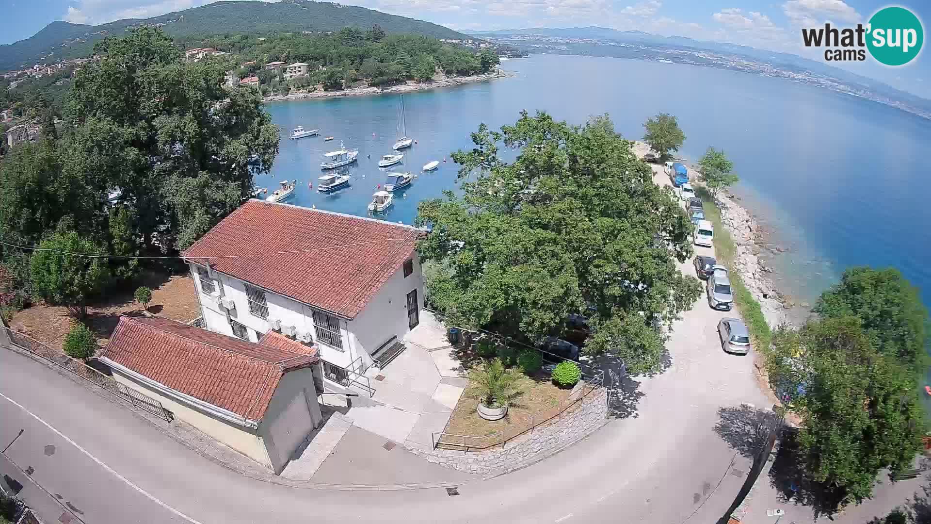 Webcam Ika Hafen – LIVE Blick auf den Hafen und die Lichter von Opatija
