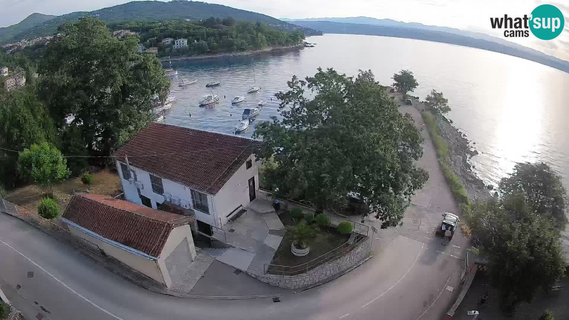 Webcam Ika Hafen – LIVE Blick auf den Hafen und die Lichter von Opatija