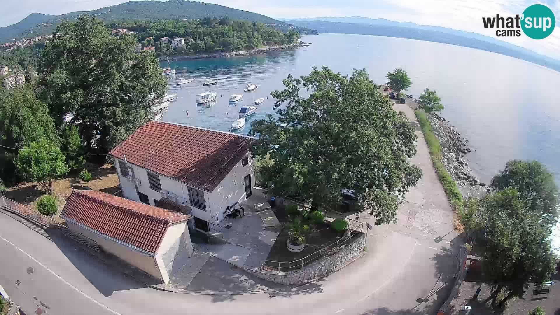 Webcam Ika Hafen – LIVE Blick auf den Hafen und die Lichter von Opatija