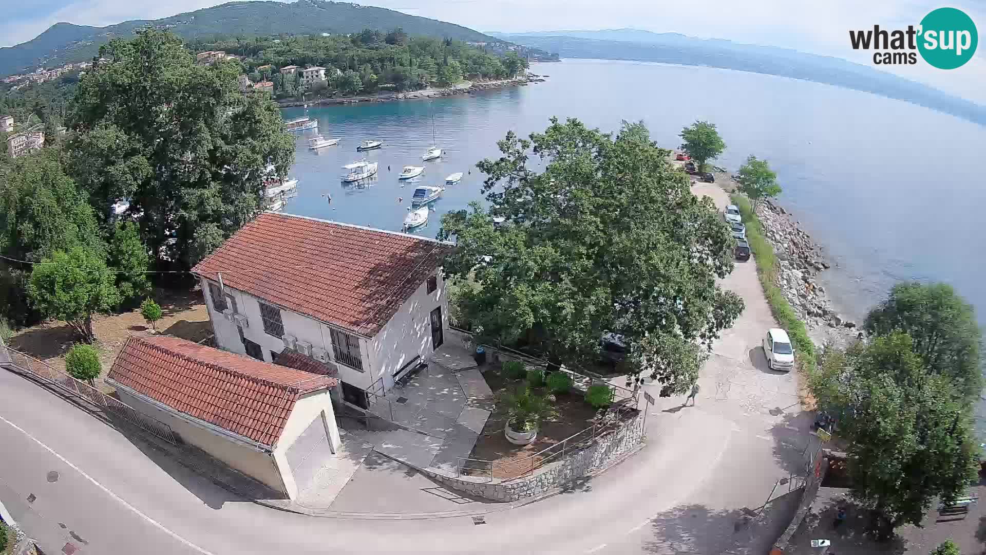 Webcam Ika Hafen – LIVE Blick auf den Hafen und die Lichter von Opatija