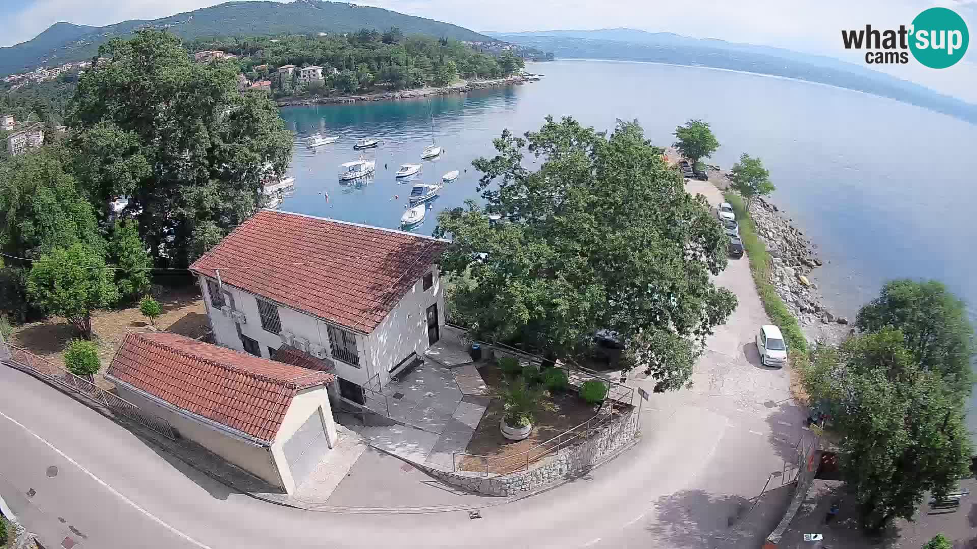 Webcam Ika Hafen – LIVE Blick auf den Hafen und die Lichter von Opatija