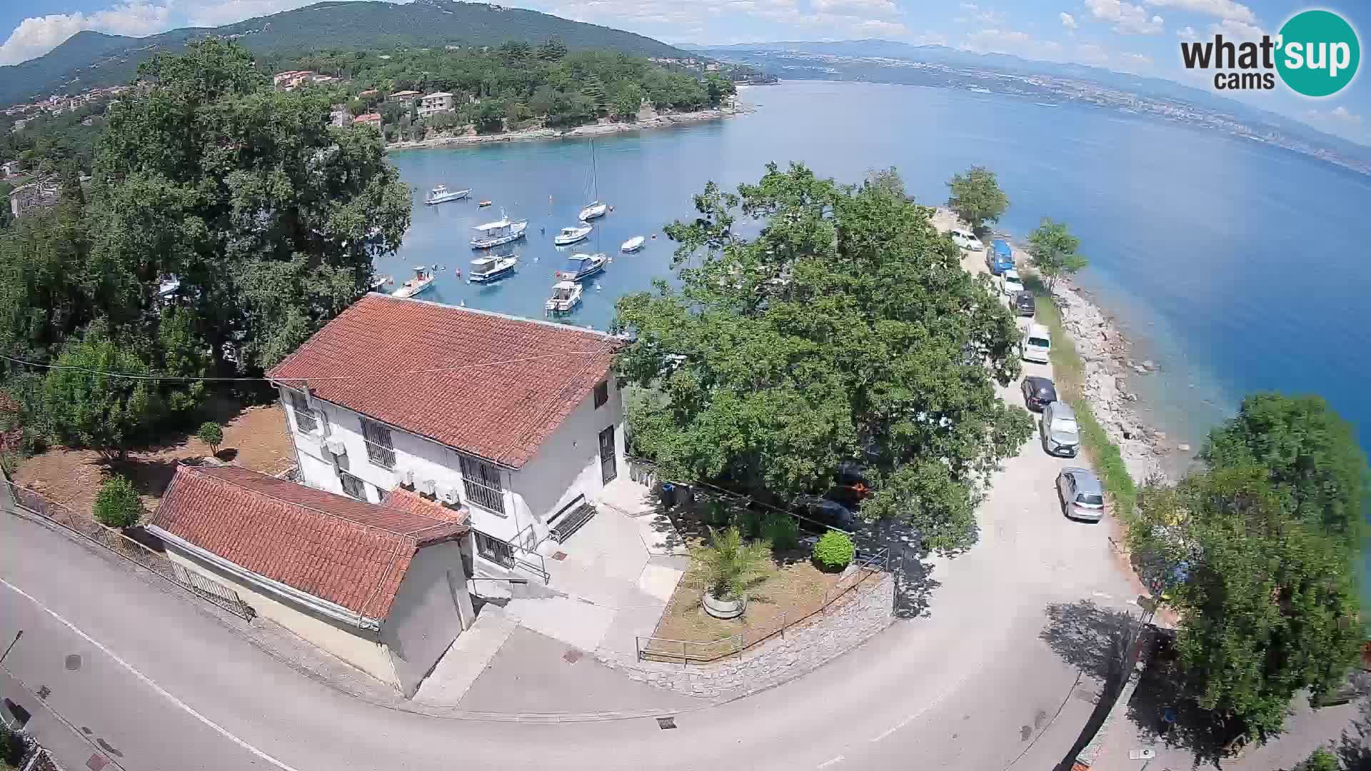 Webcam Ika Hafen – LIVE Blick auf den Hafen und die Lichter von Opatija
