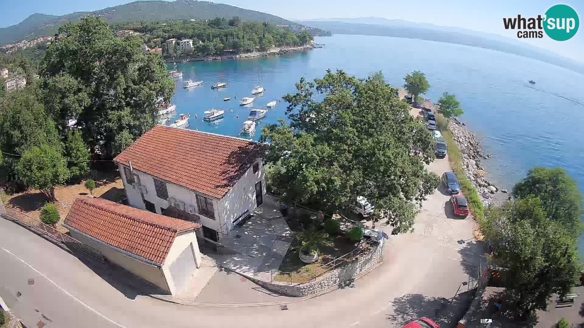 Webcam Ika Hafen – LIVE Blick auf den Hafen und die Lichter von Opatija