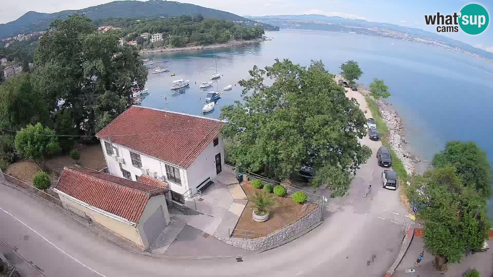 Webcam Ika Hafen – LIVE Blick auf den Hafen und die Lichter von Opatija