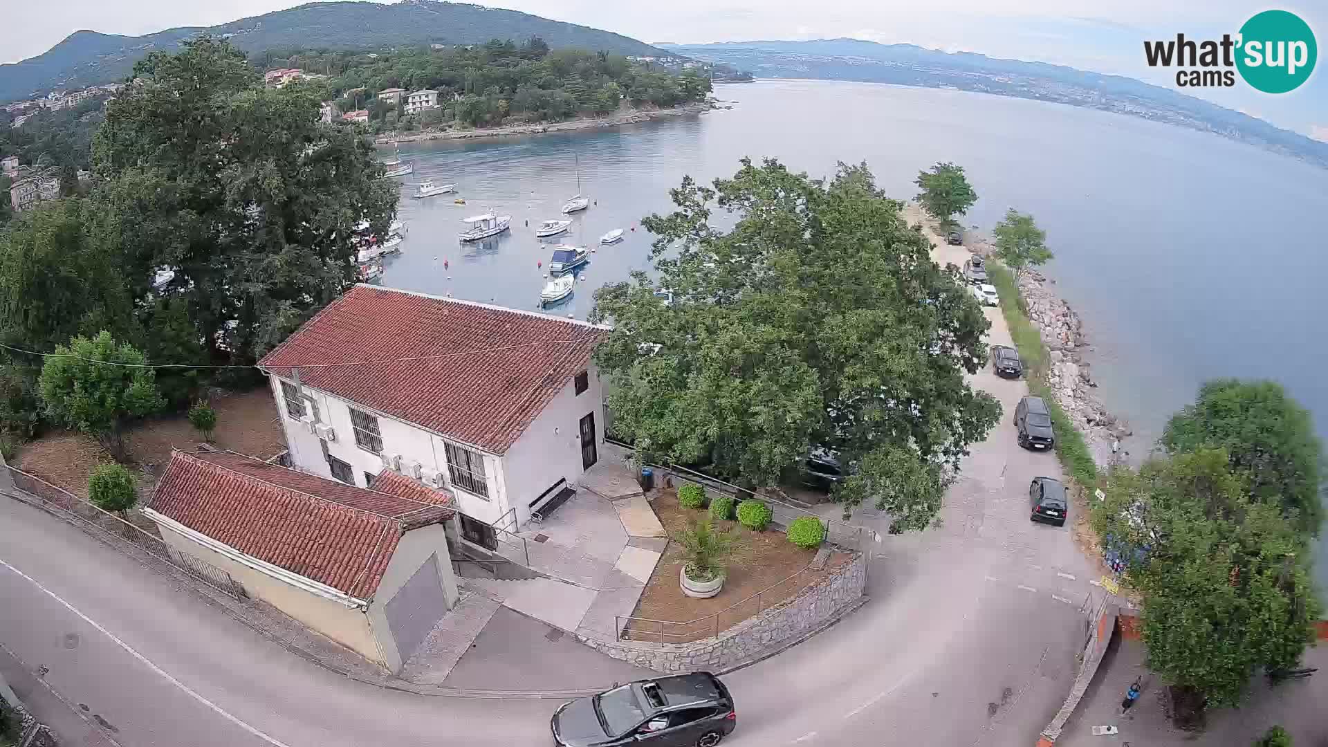 Webcam Ika Hafen – LIVE Blick auf den Hafen und die Lichter von Opatija