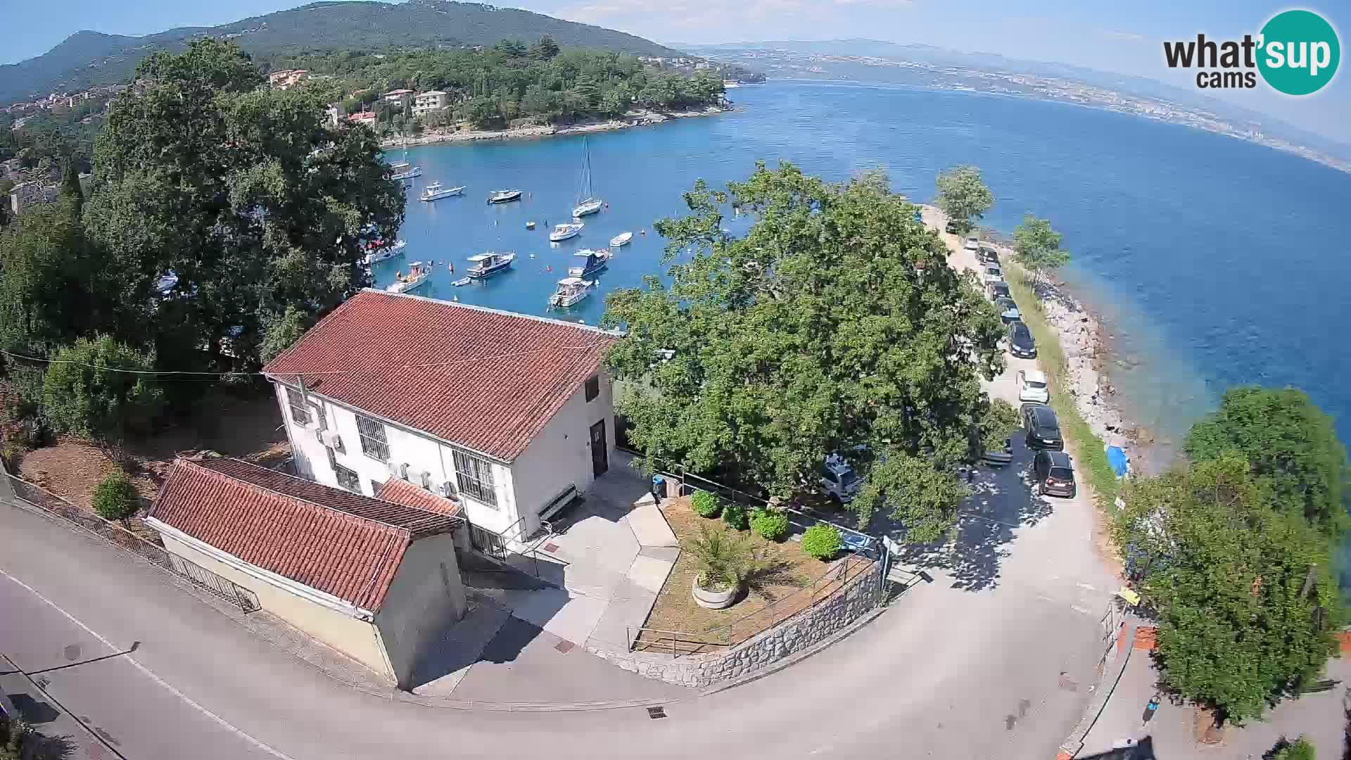 Webcam Ika Hafen – LIVE Blick auf den Hafen und die Lichter von Opatija