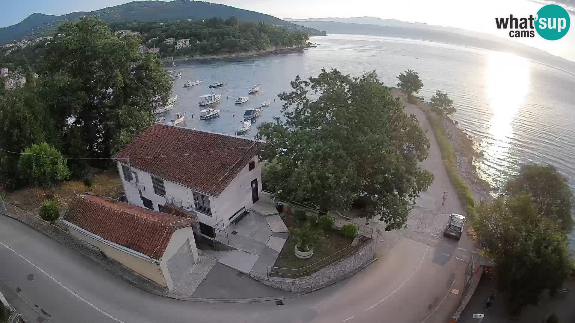 Webcam Ika Hafen – LIVE Blick auf den Hafen und die Lichter von Opatija